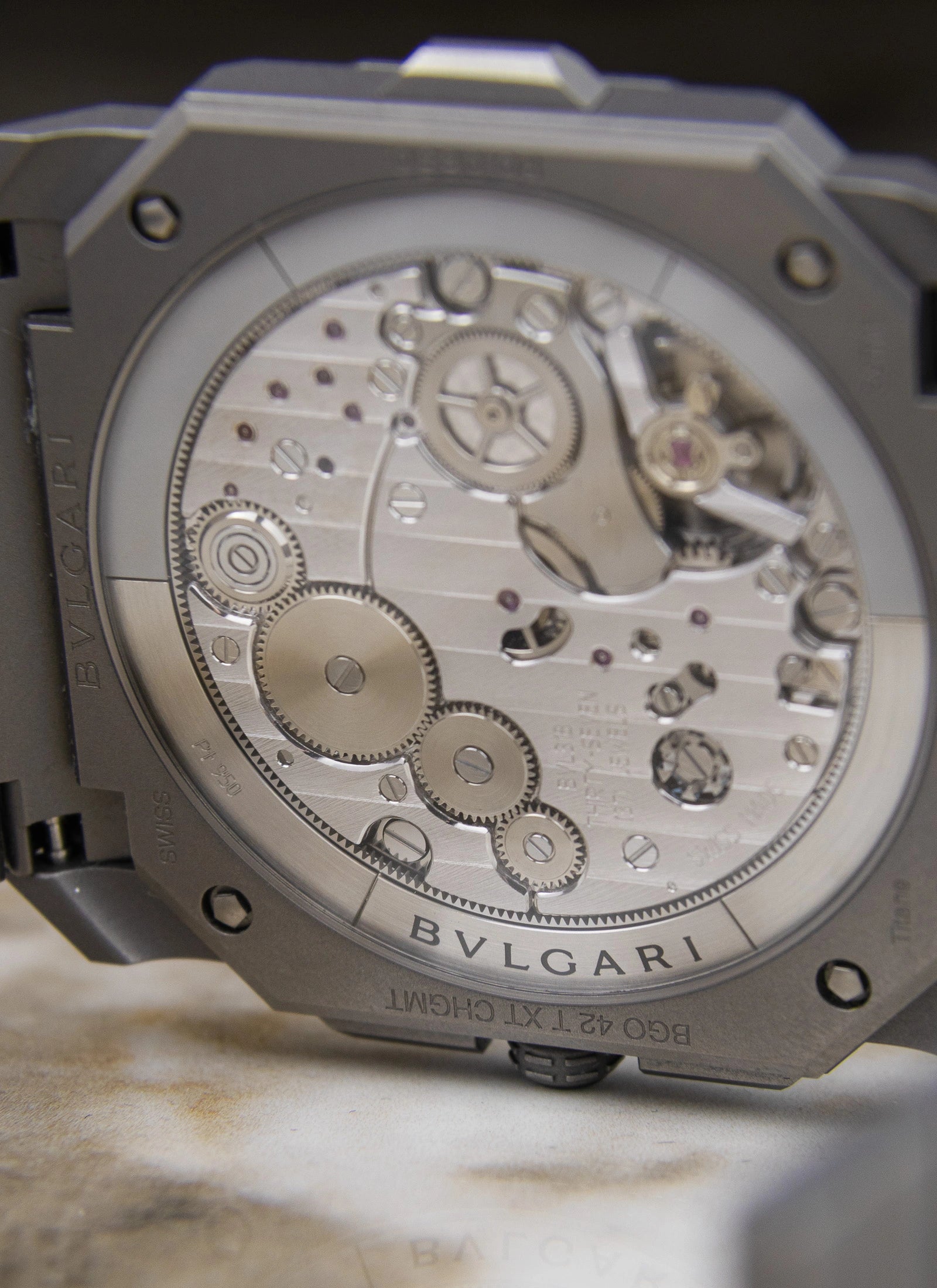 2020 BVLGARI Octo Finissimo Titanium Chronograph GMT 103068