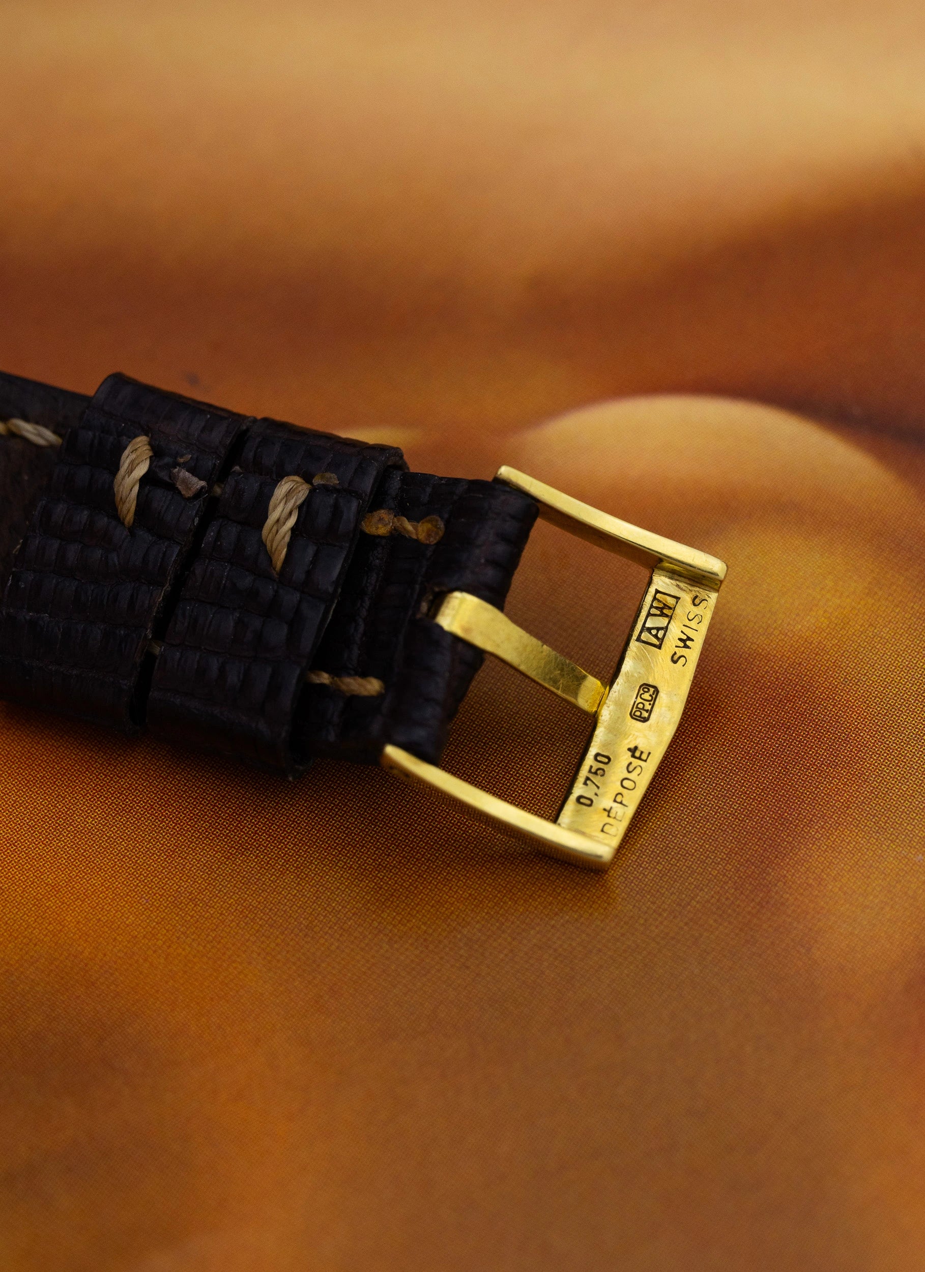 1970s 18K Patek Philippe Calatrava 3590 Clous de Paris Sigma Roman Dial