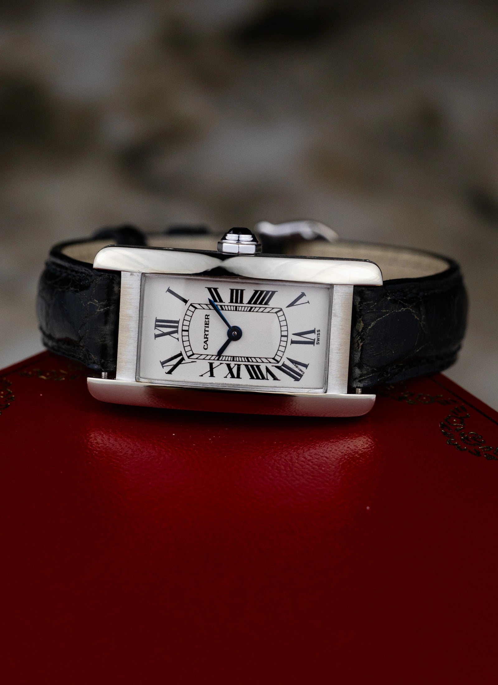 2000s 18K Lady Cartier Tank Americaine 1713