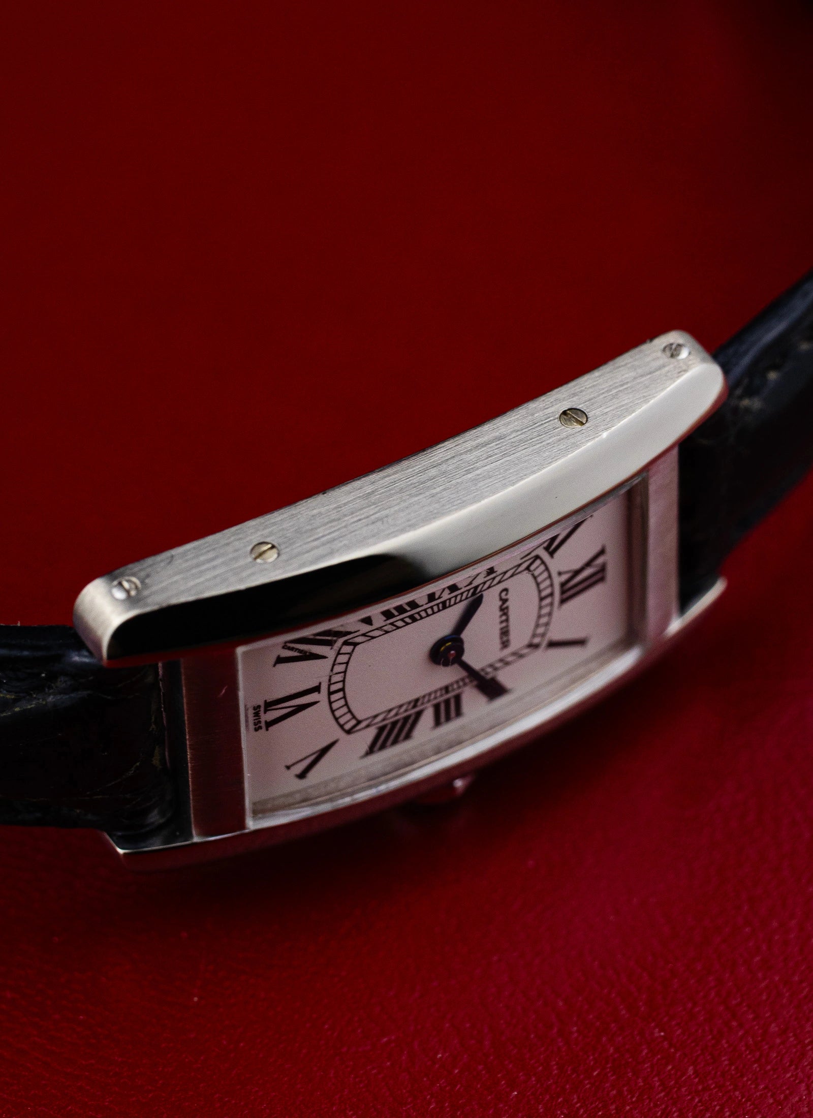 2000s 18K Lady Cartier Tank Americaine 1713