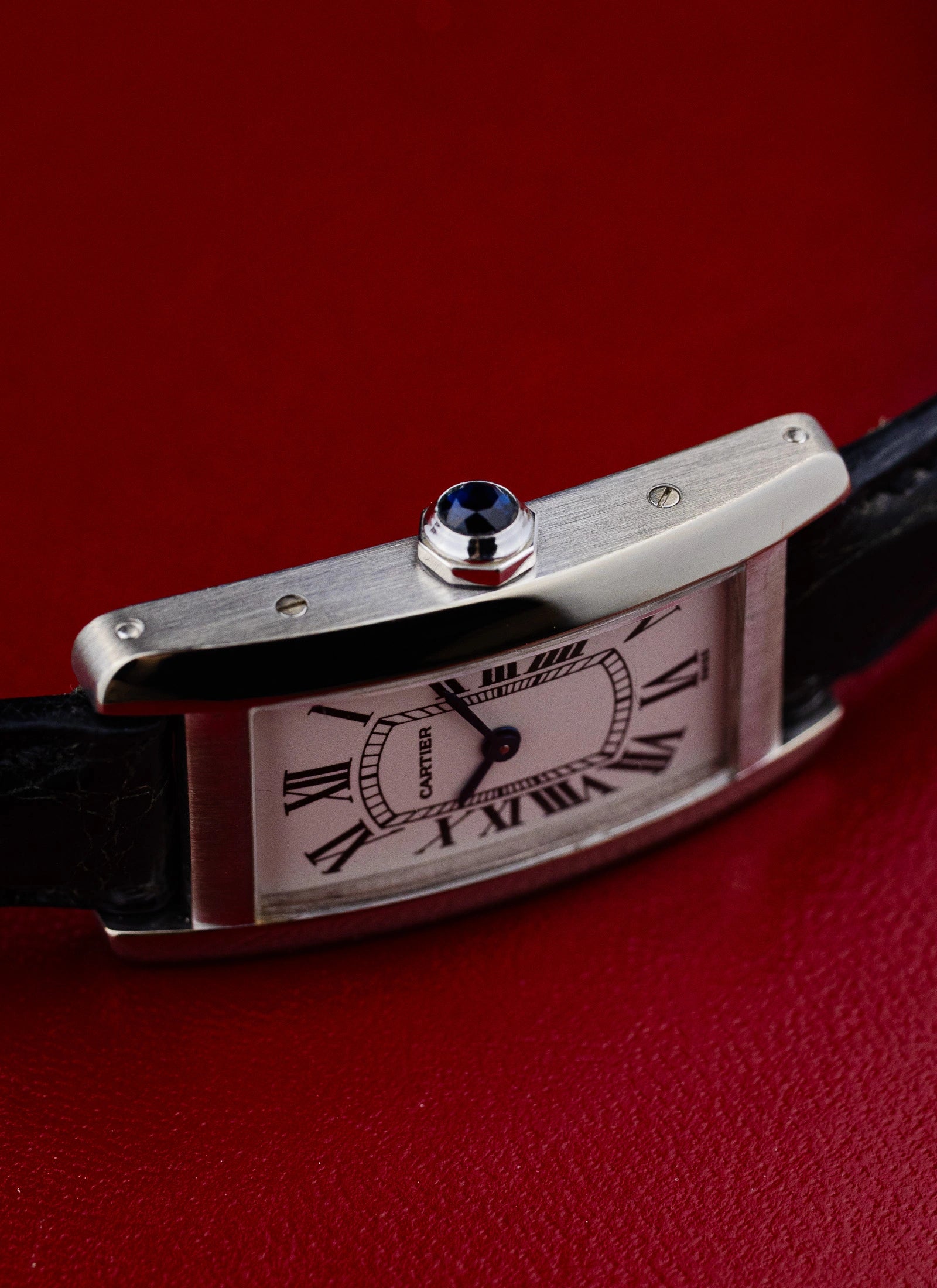 2000s 18K Lady Cartier Tank Americaine 1713