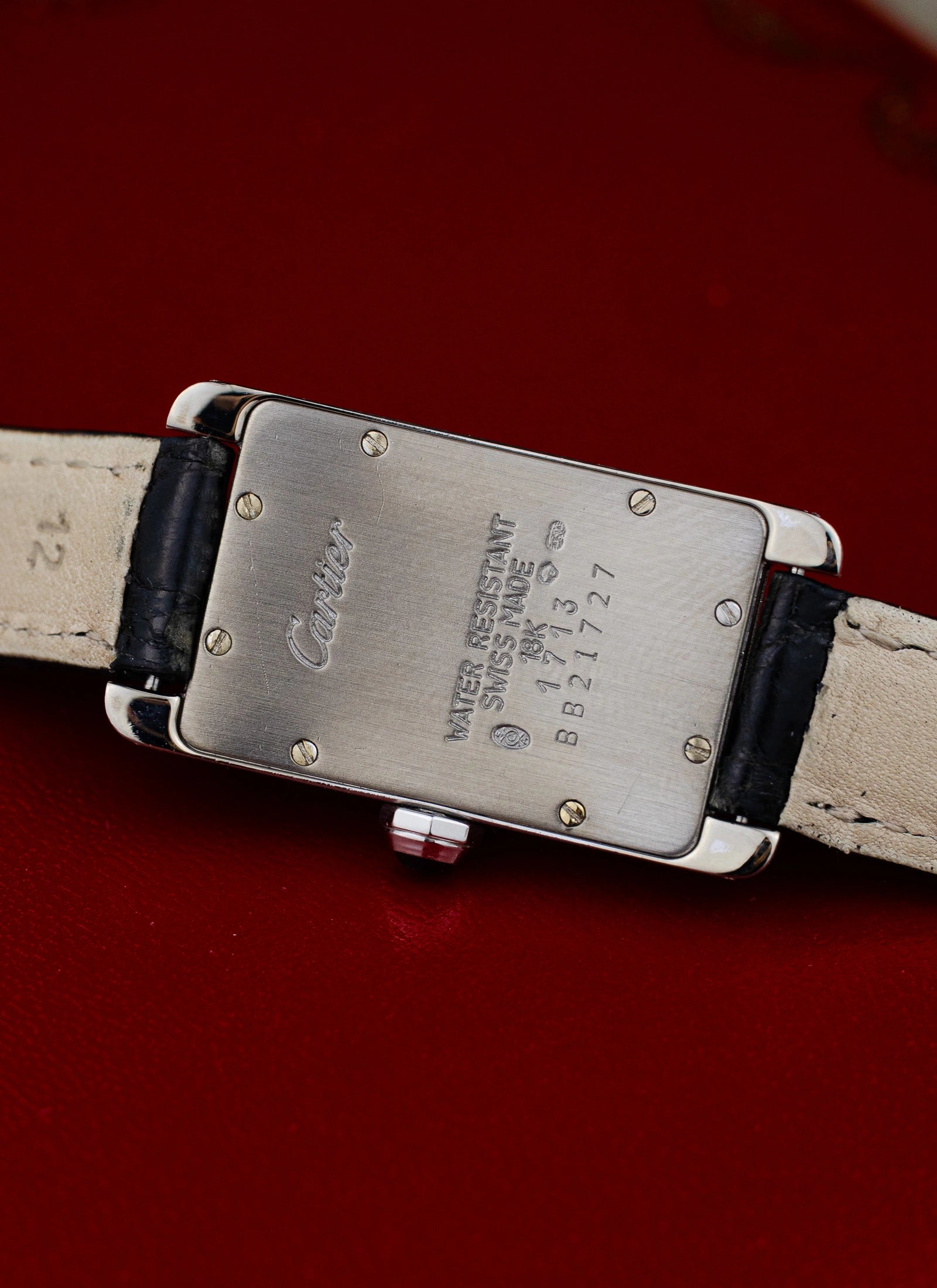 2000s 18K Lady Cartier Tank Americaine 1713