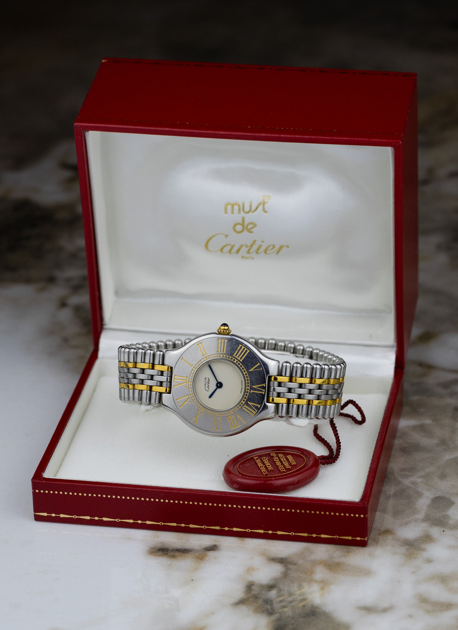 1993 Cartier Must 21 Quartz Full Set