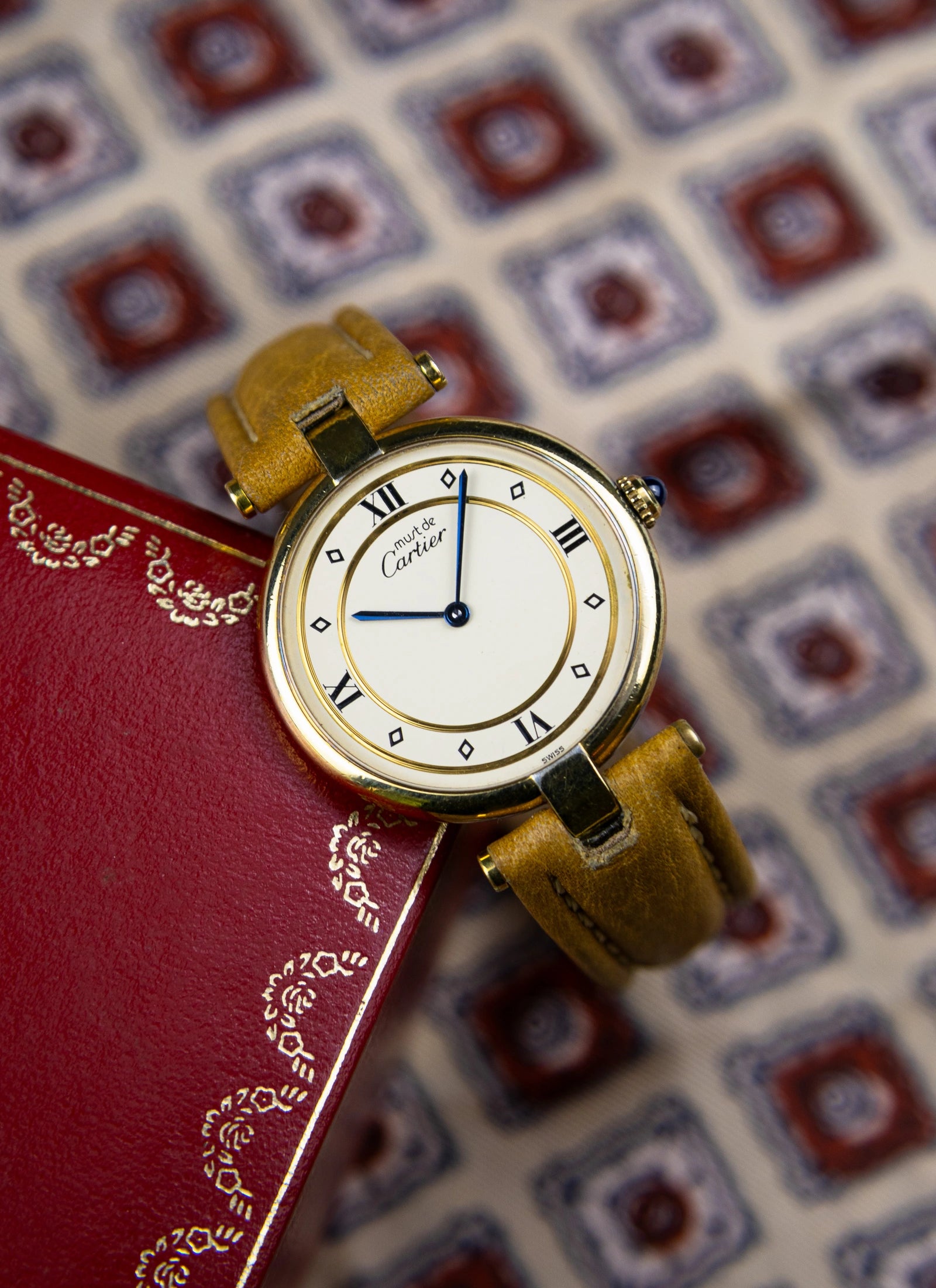 Must de Cartier Vendome Ivory Dial 590003