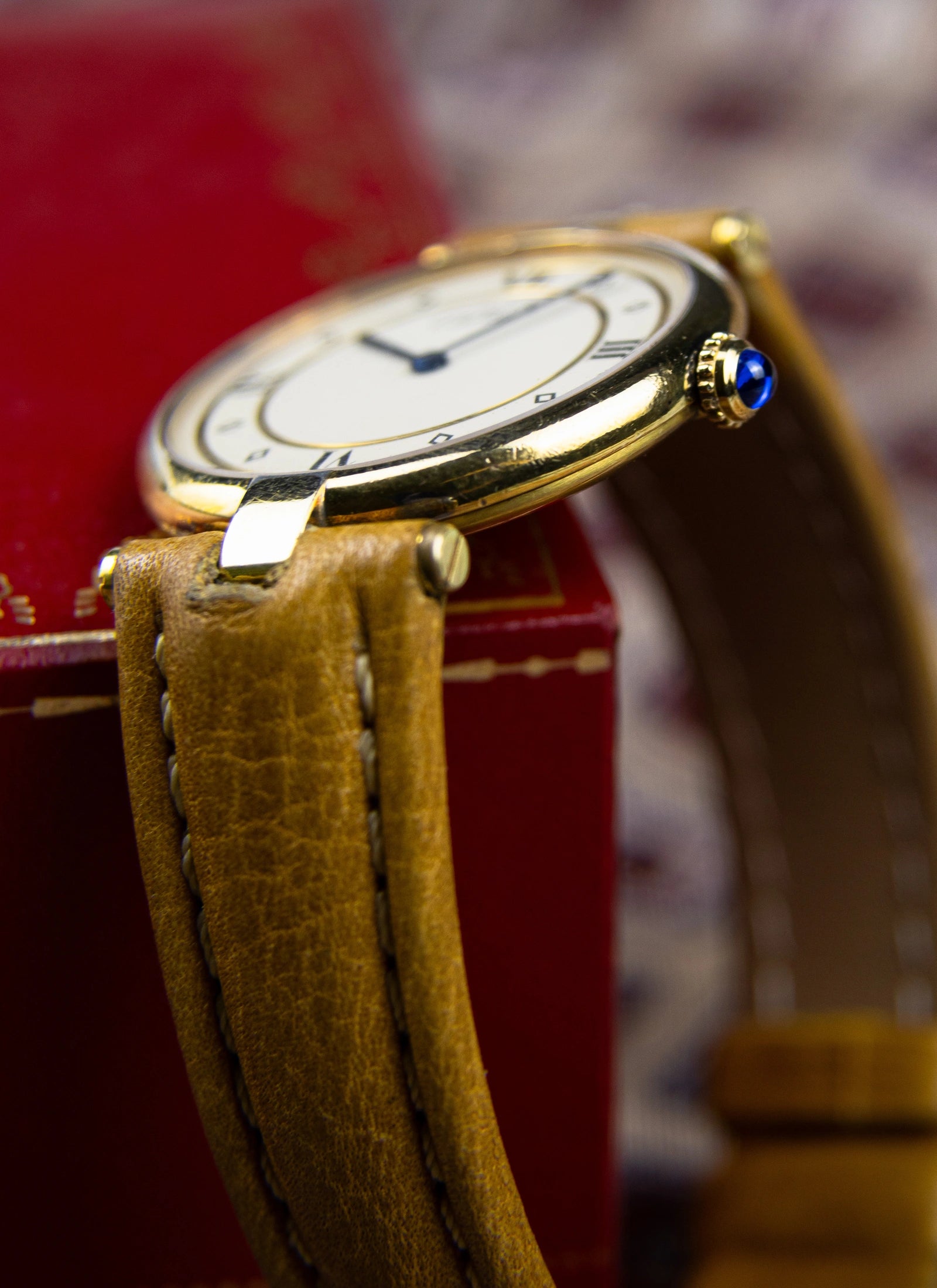 Must de Cartier Vendome Ivory Dial 590003