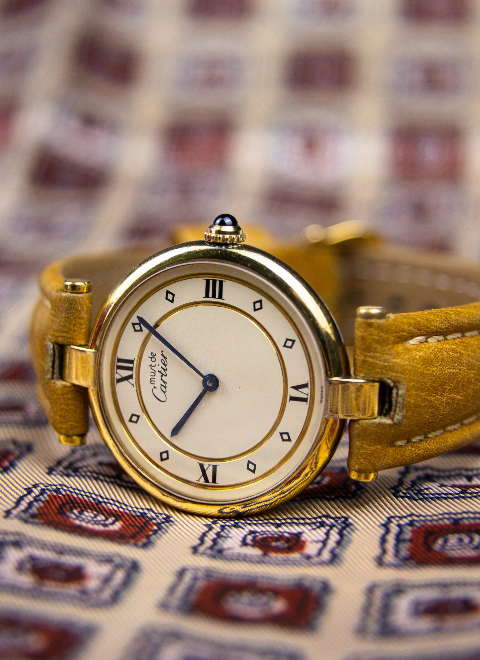 Must de Cartier Vendome Ivory Dial 590003