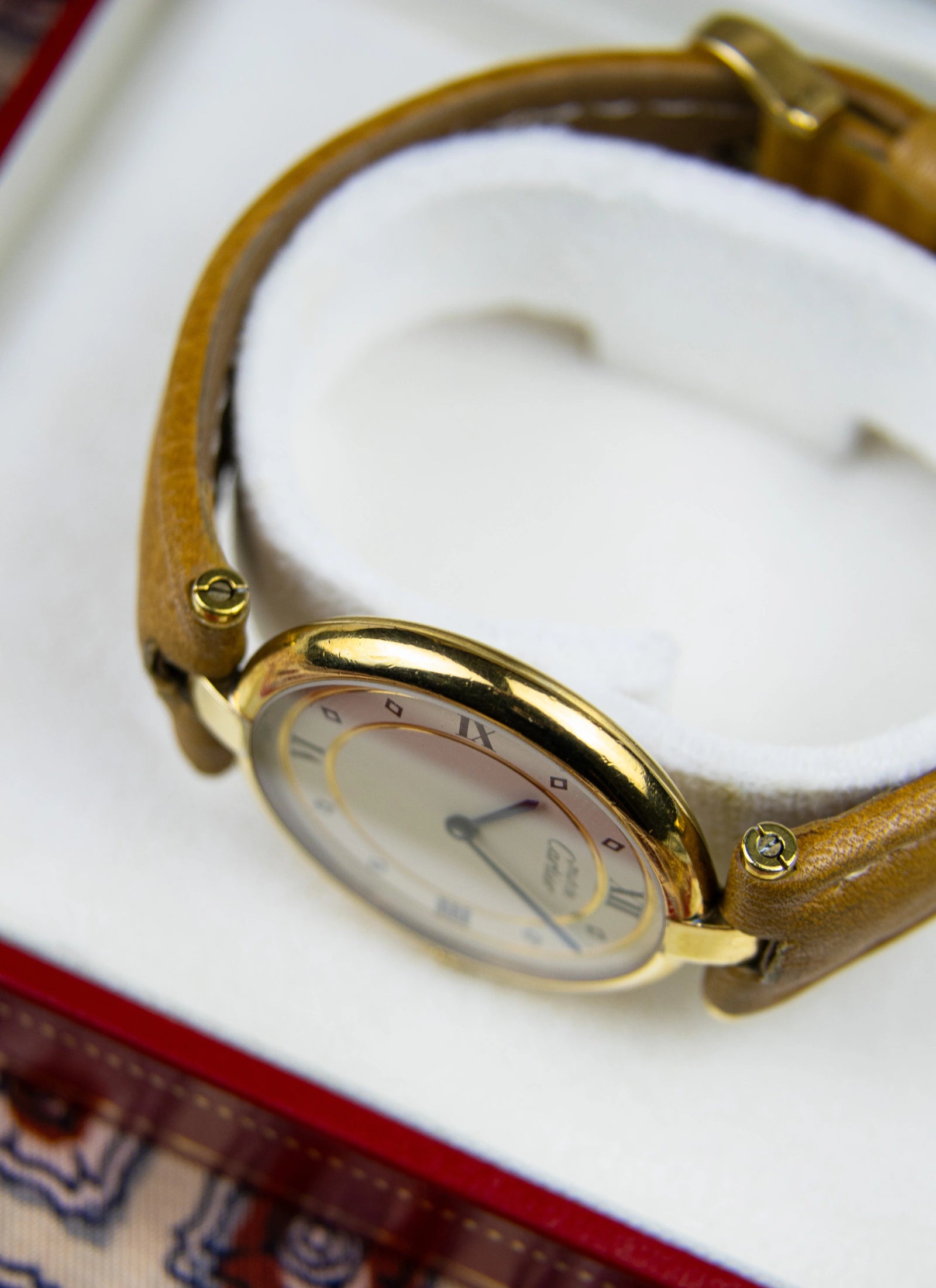 Must de Cartier Vendome Ivory Dial 590003
