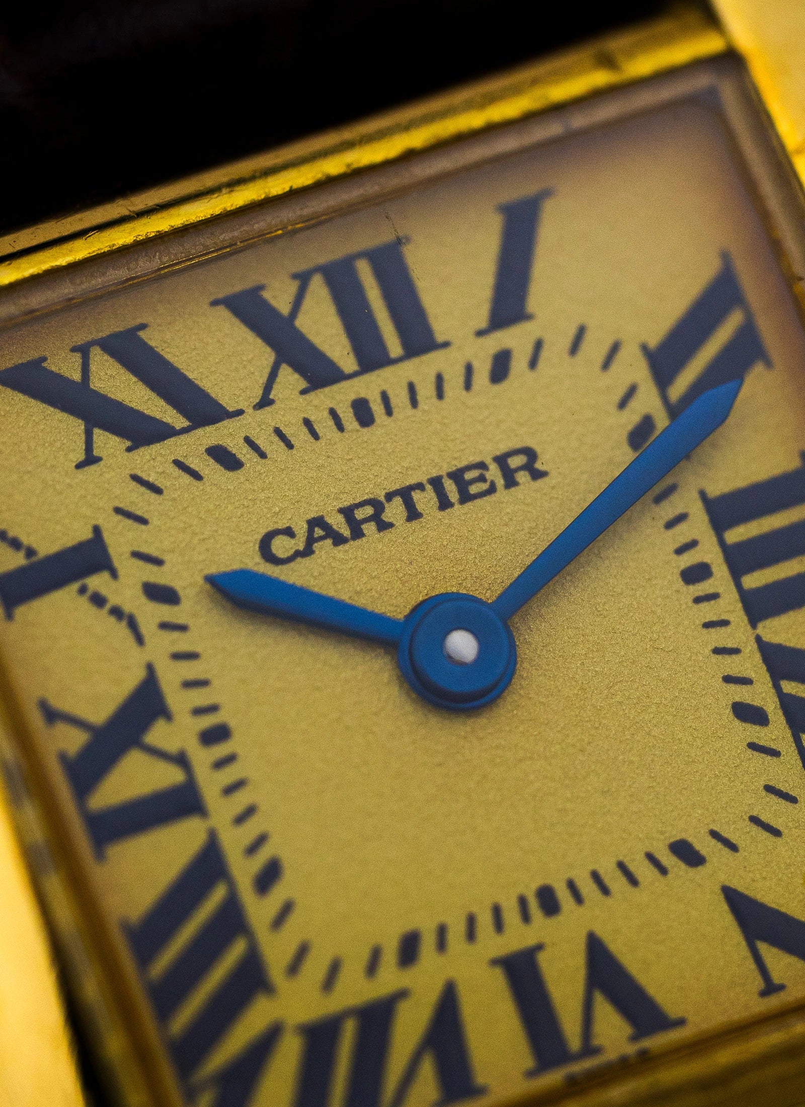 2000s 18K Cartier Tank Francaise 1820
