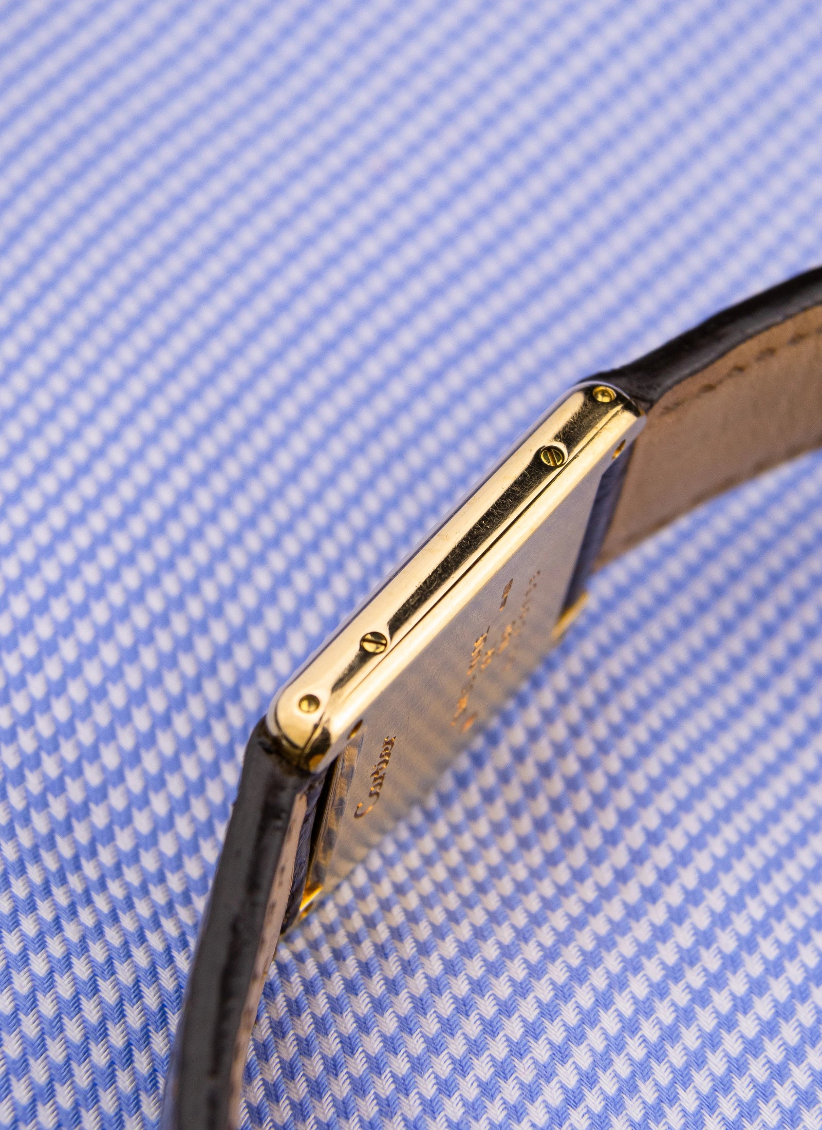 1990s 18K Cartier Tank Louis 1140