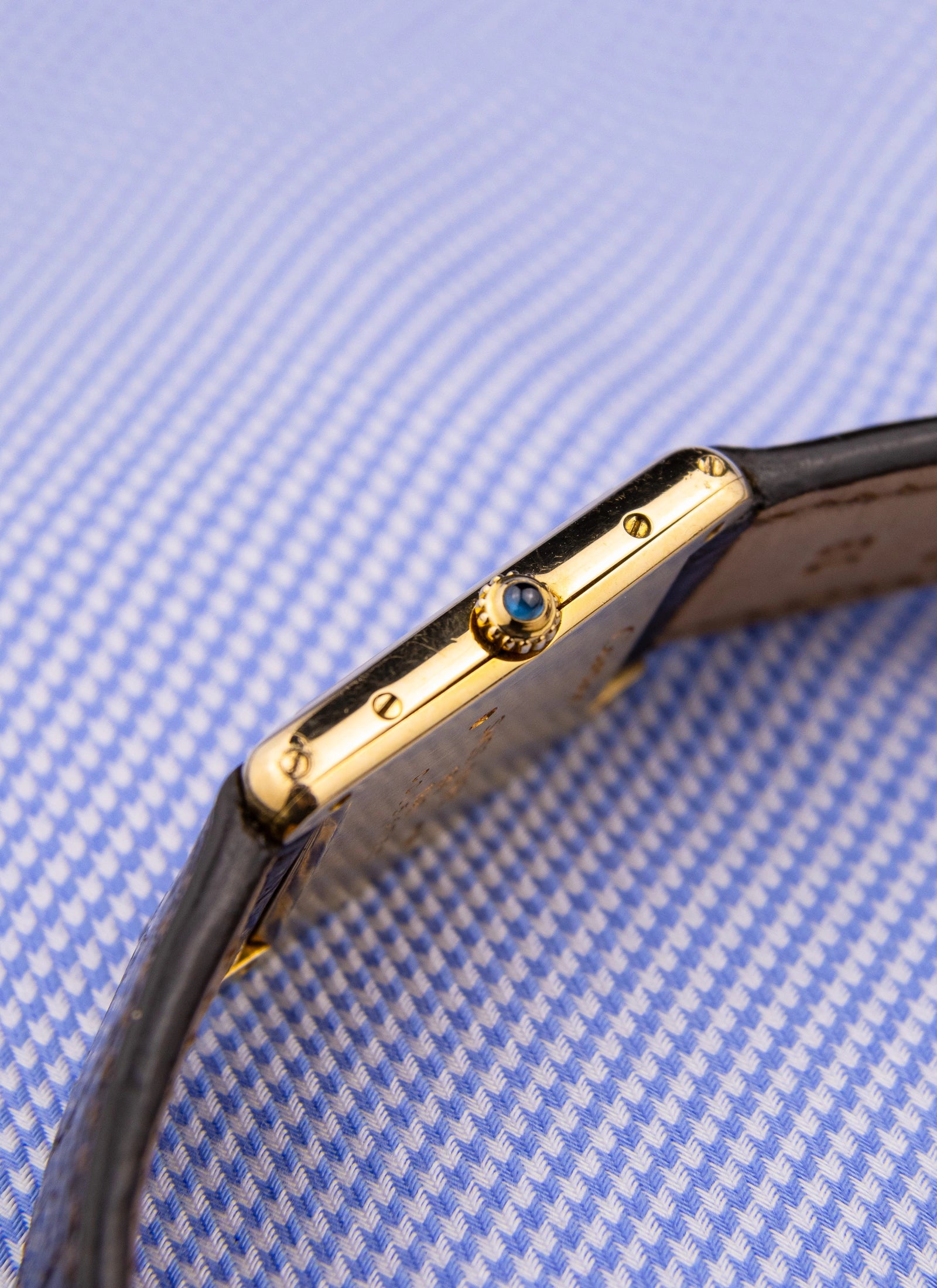 1990s 18K Cartier Tank Louis 1140