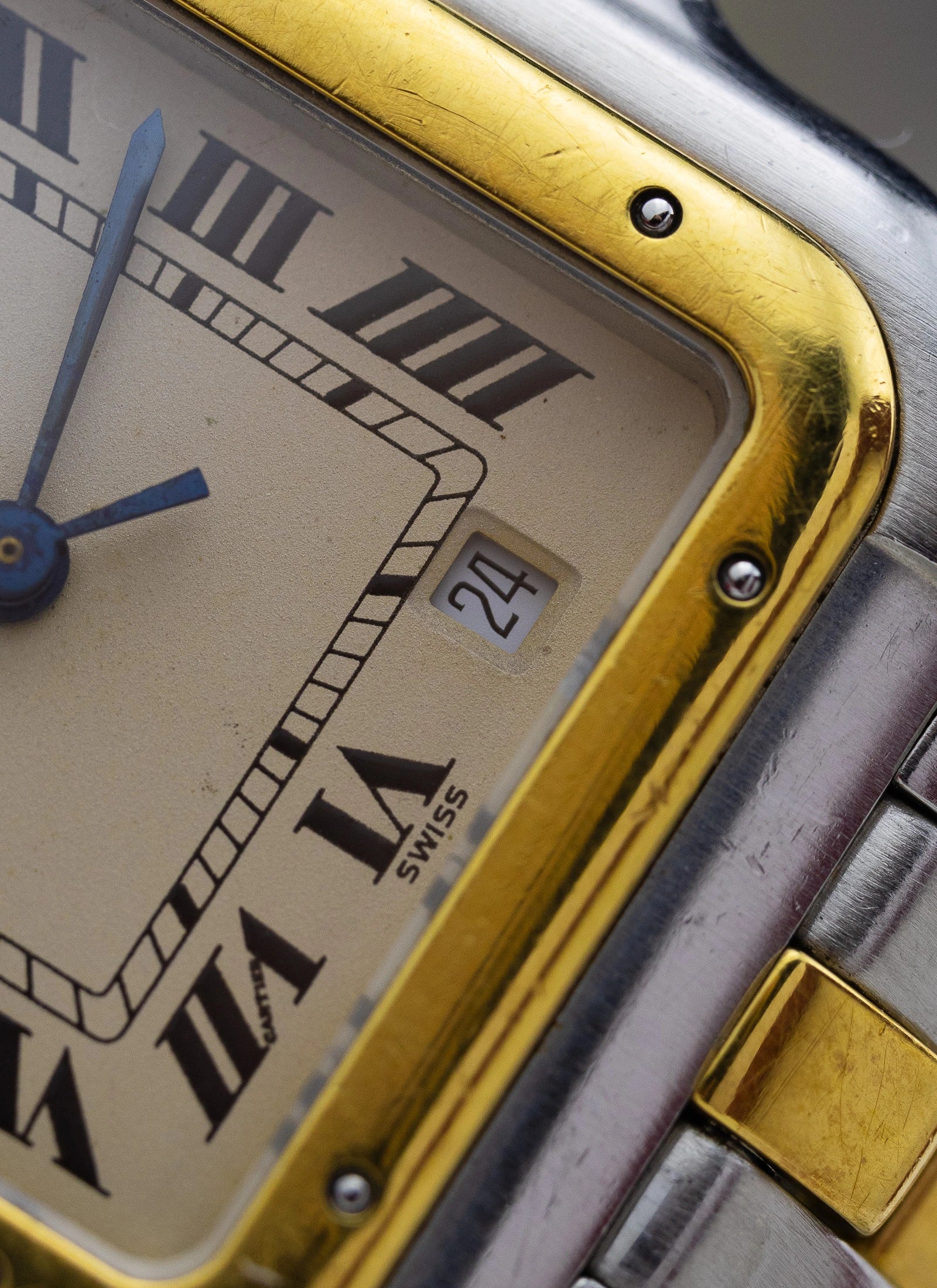 1990s Cartier Panthere Date Quartz Box