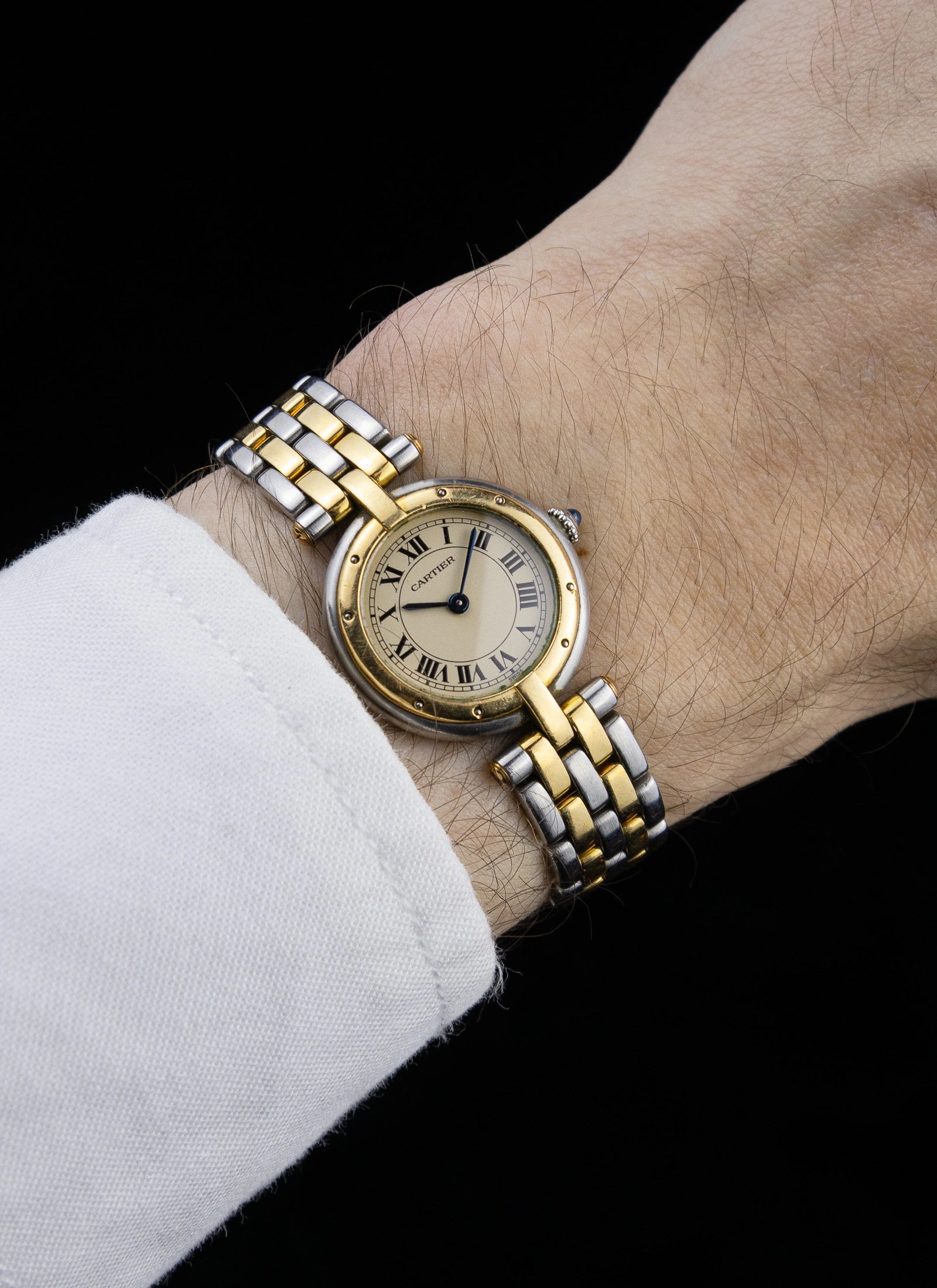 1990s Cartier Panthere Vendome 2-row 166920