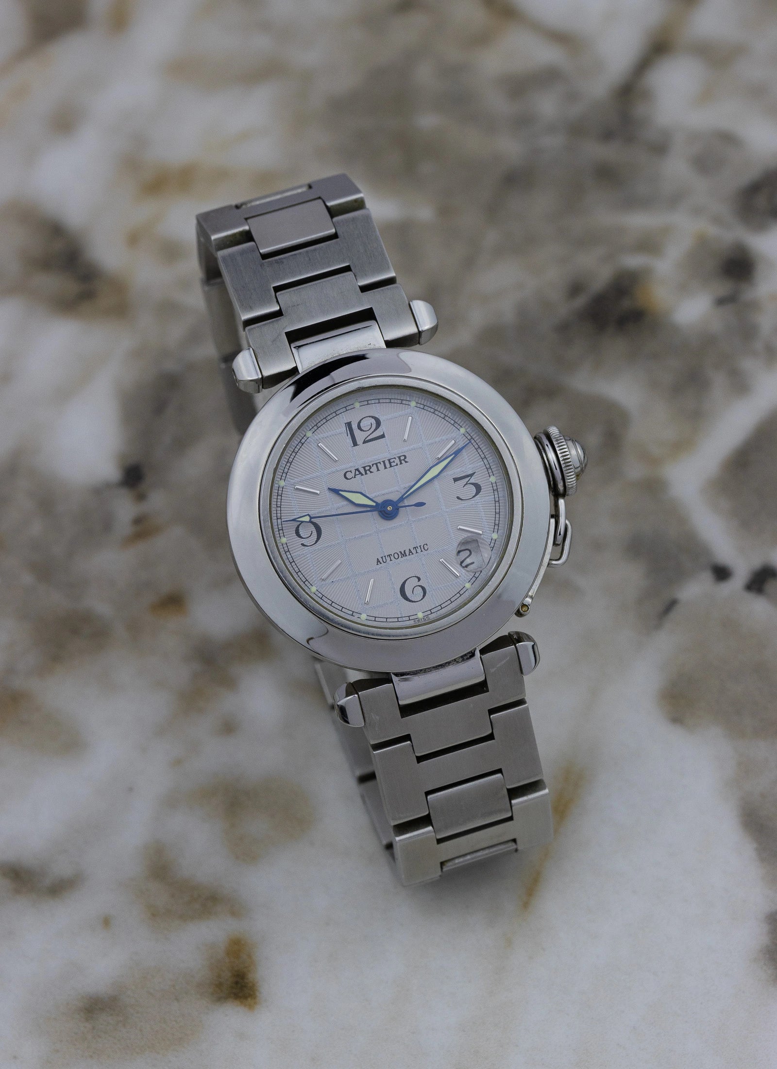 2000s Cartier Pasha White Dial 2324