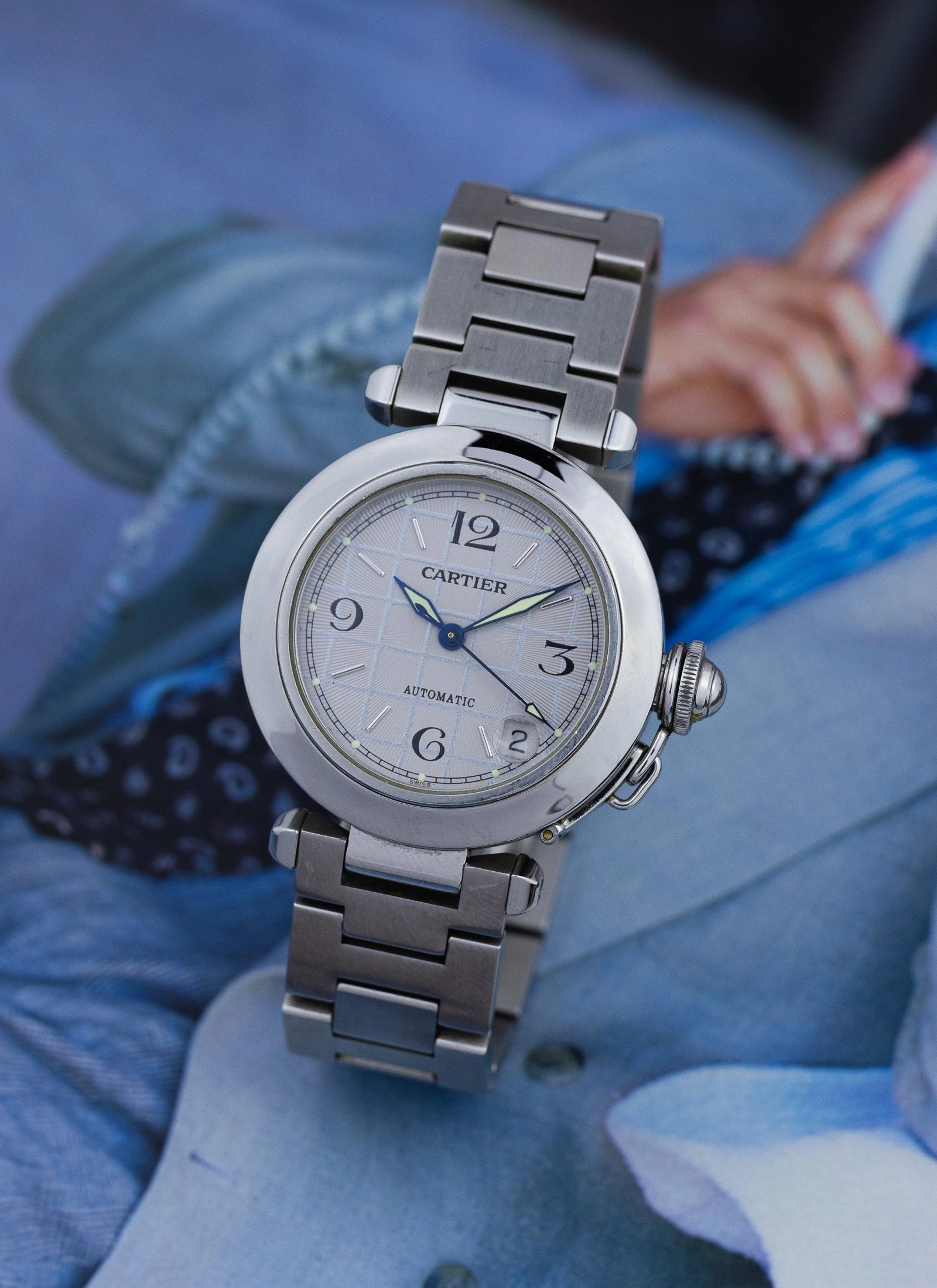 2000s Cartier Pasha White Dial 2324