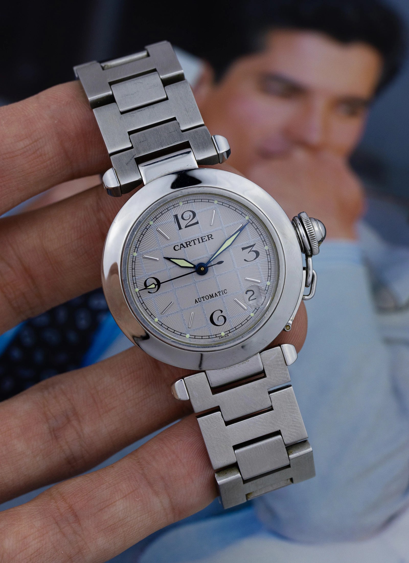 2000s Cartier Pasha White Dial 2324