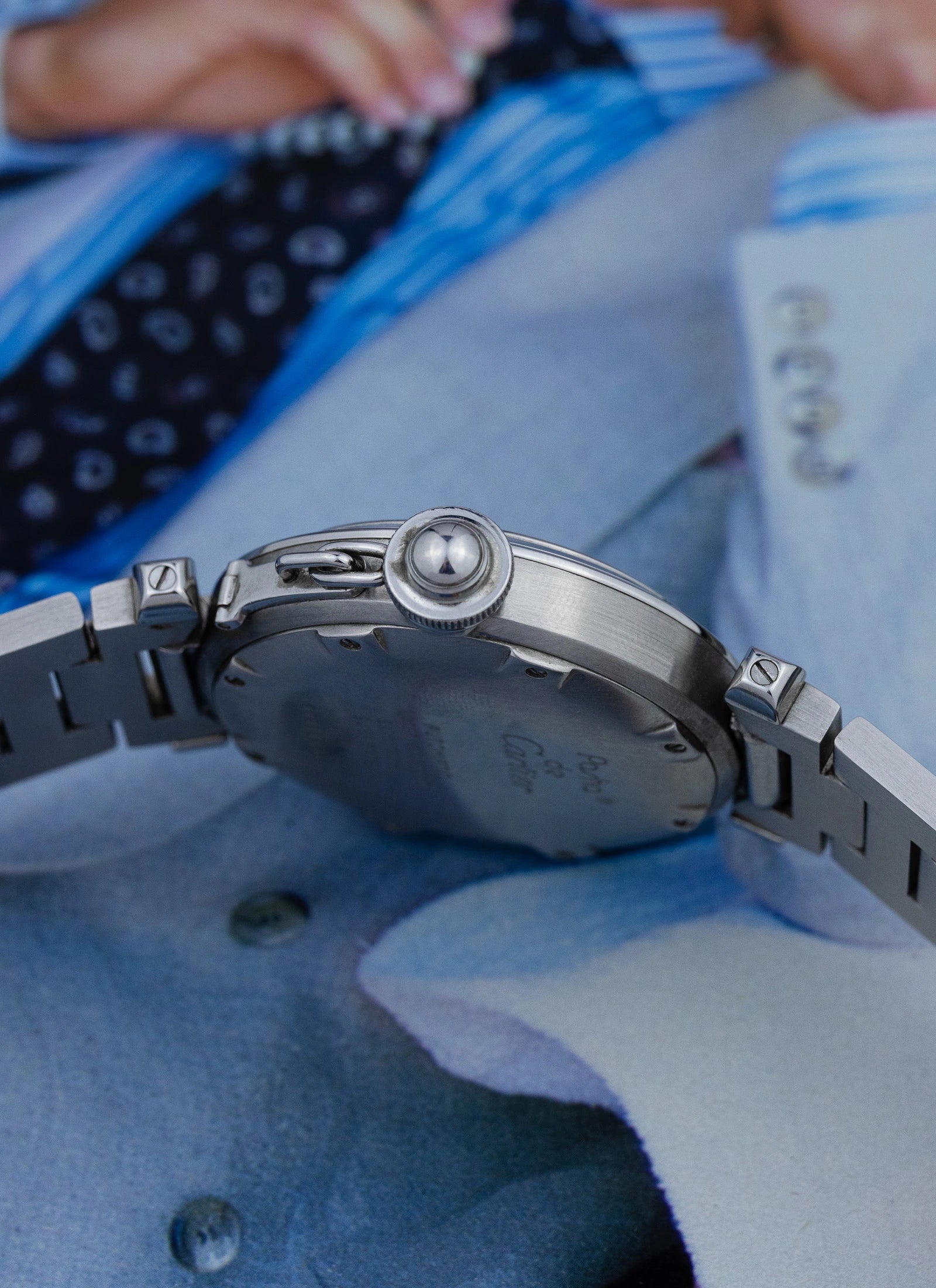 2000s Cartier Pasha White Dial 2324