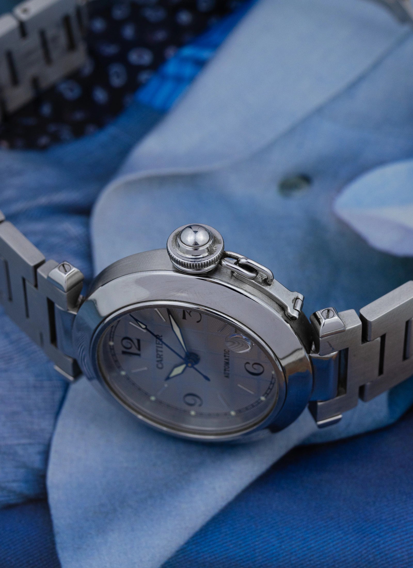 2000s Cartier Pasha White Dial 2324