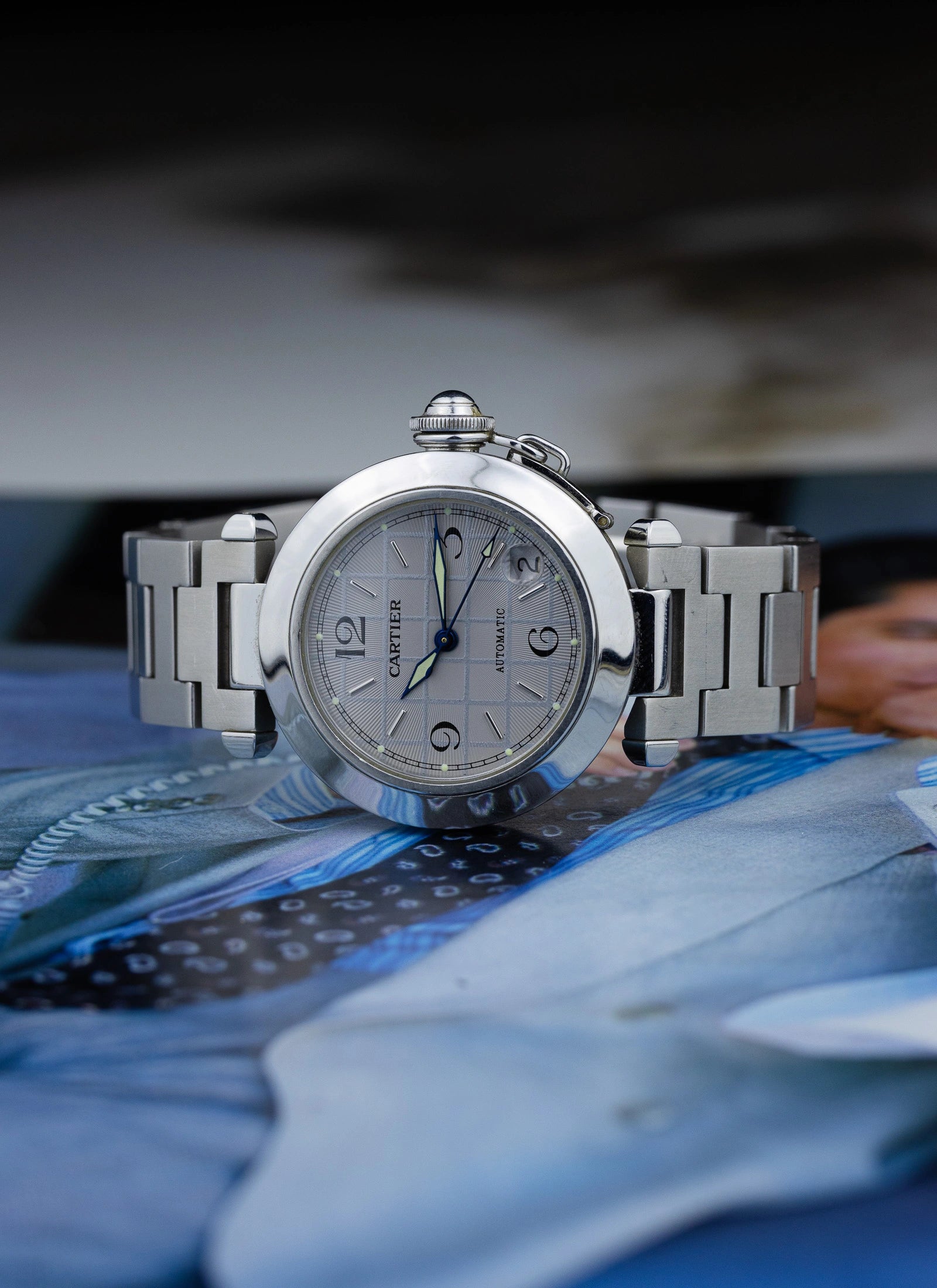 2000s Cartier Pasha White Dial 2324