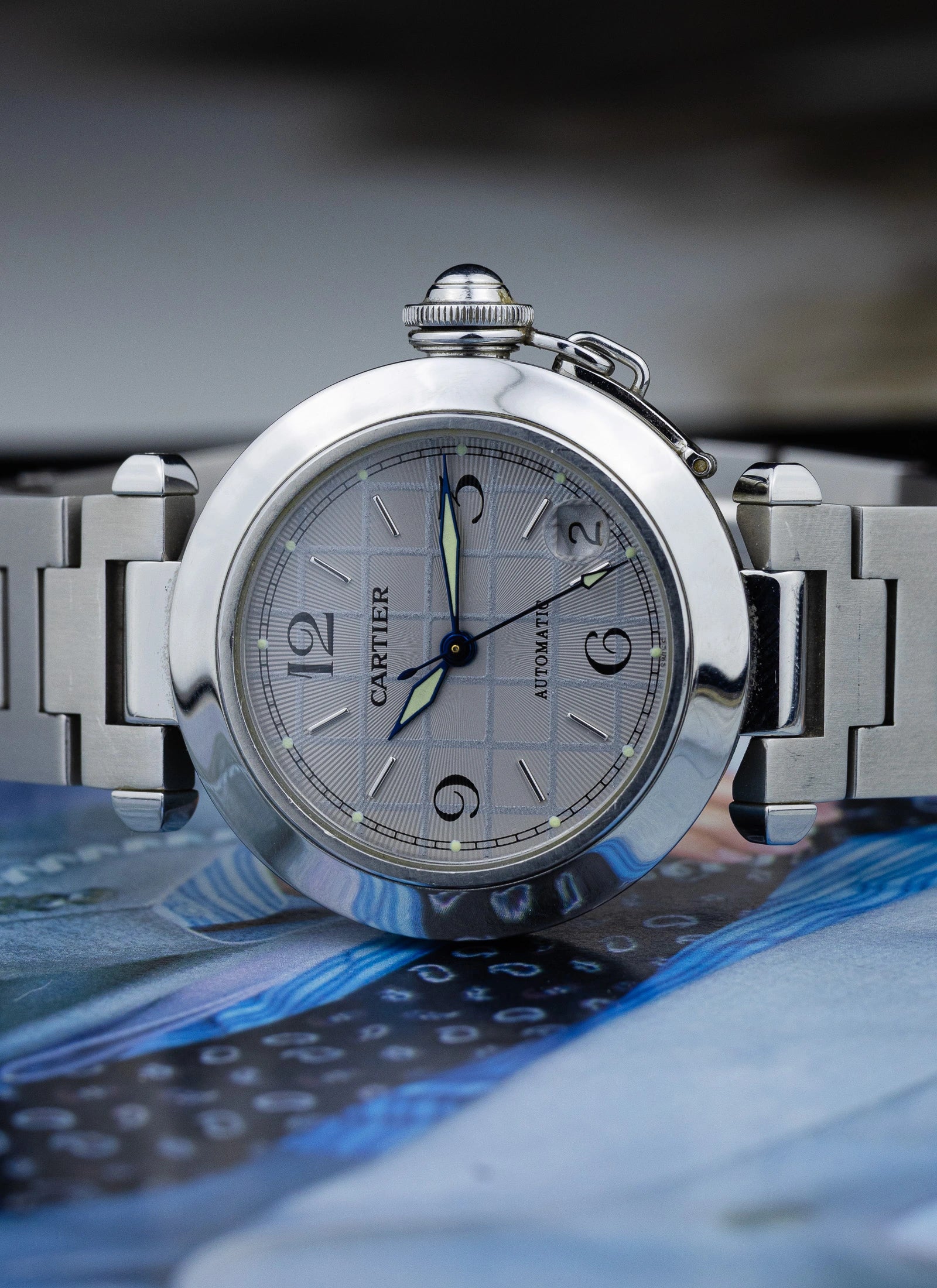 2000s Cartier Pasha White Dial 2324