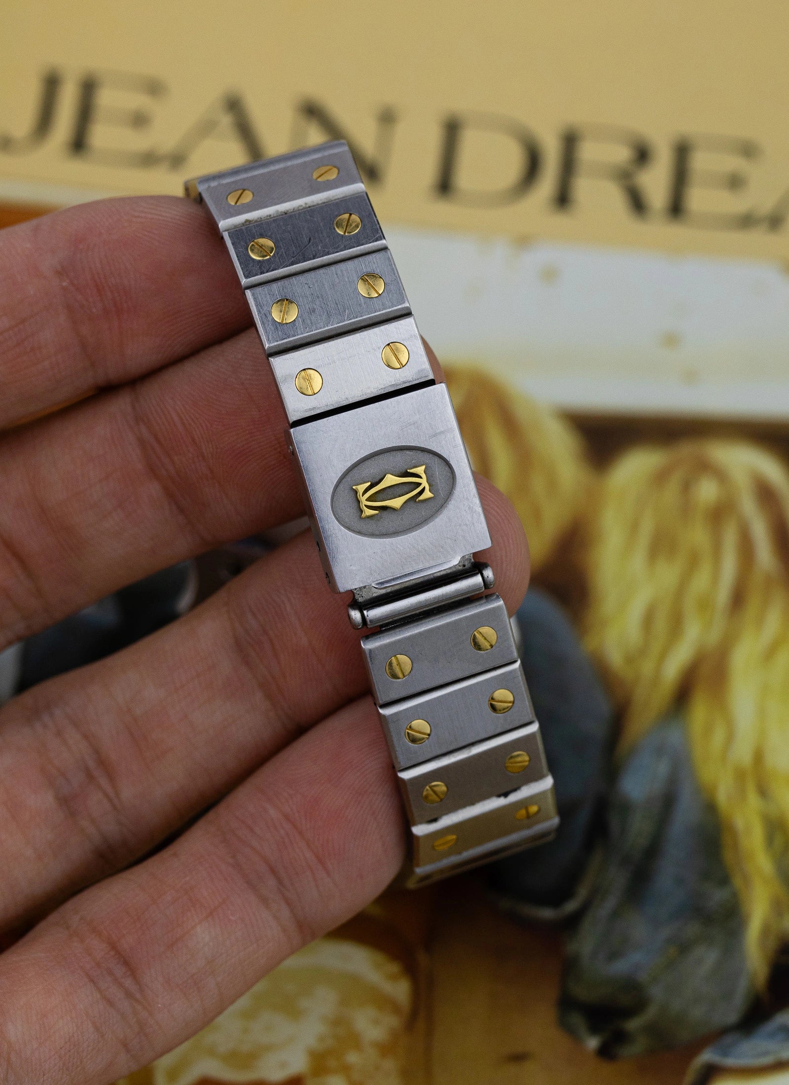 1980s Cartier Santos Caree Automatique