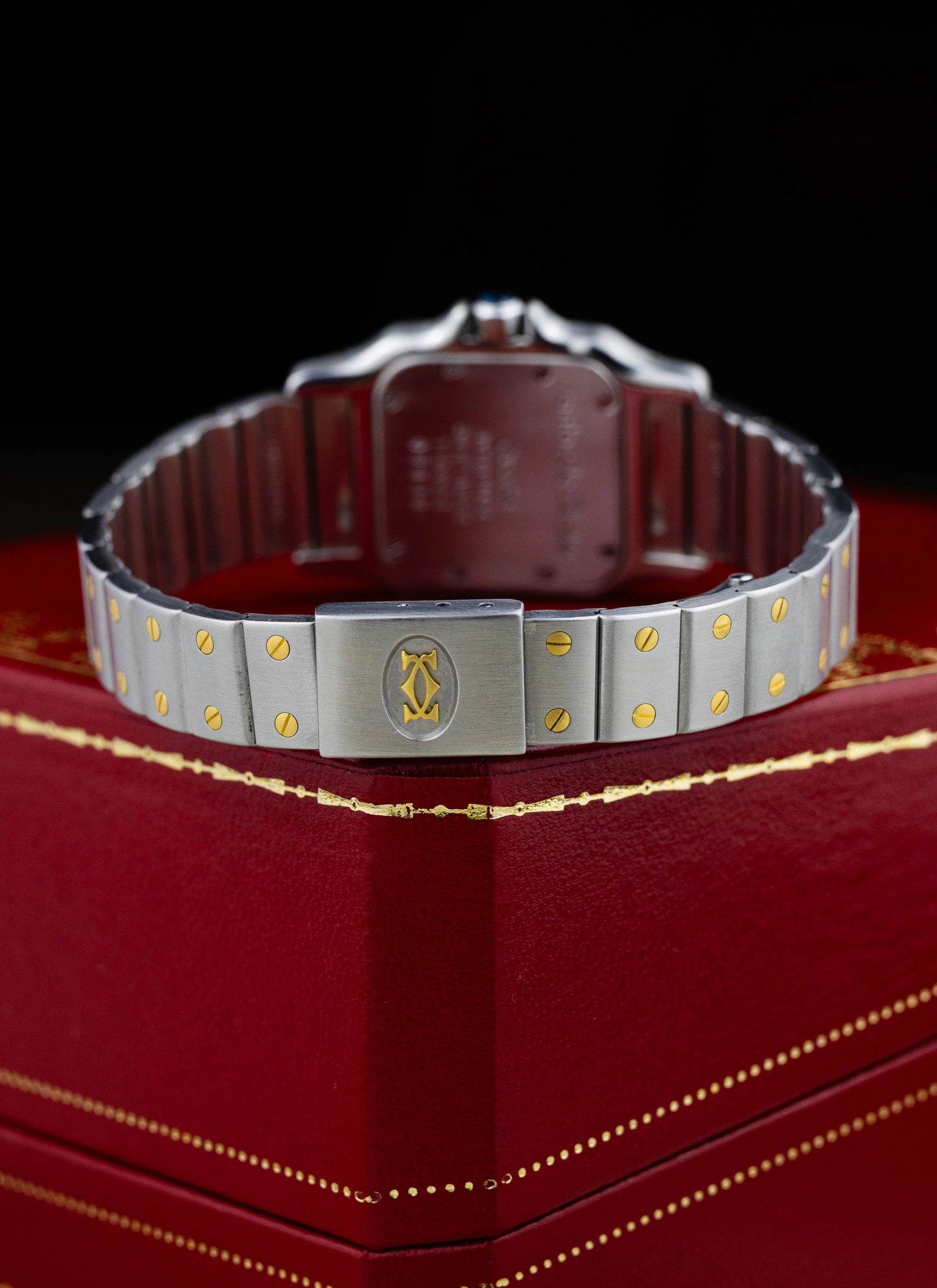 1990s Cartier Santos Galbee Moonphase 119902 Box
