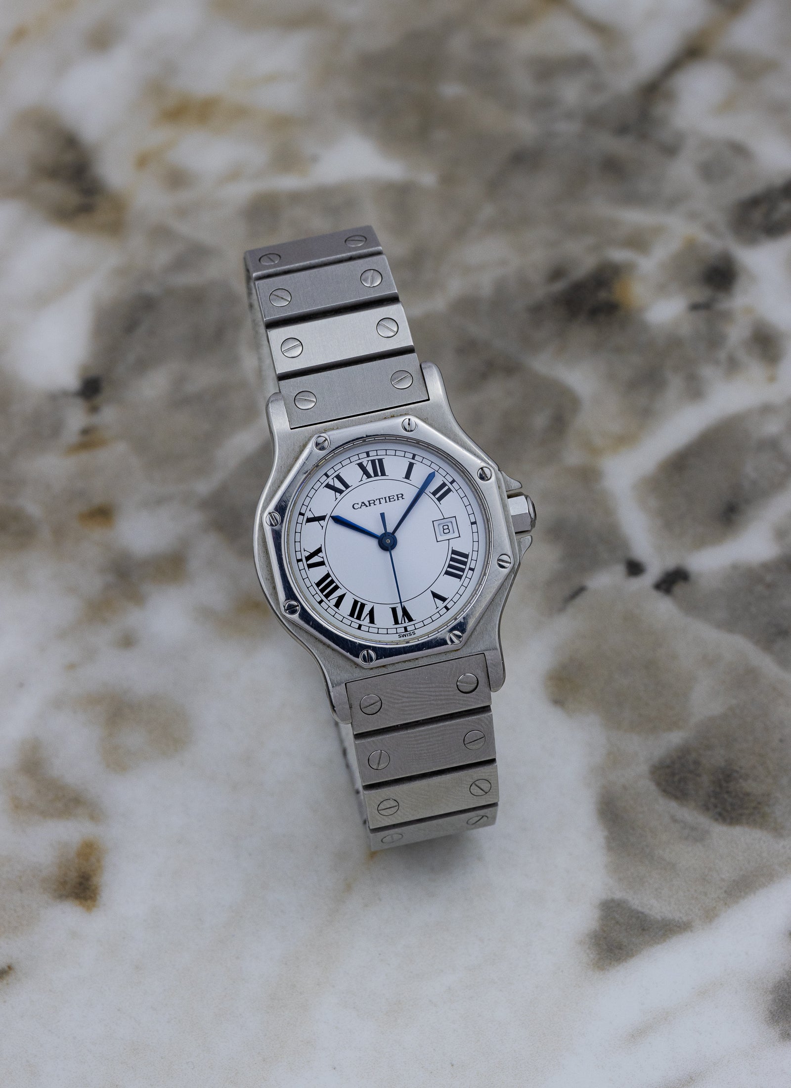 1990s Cartier Santos Octagon Automatic
