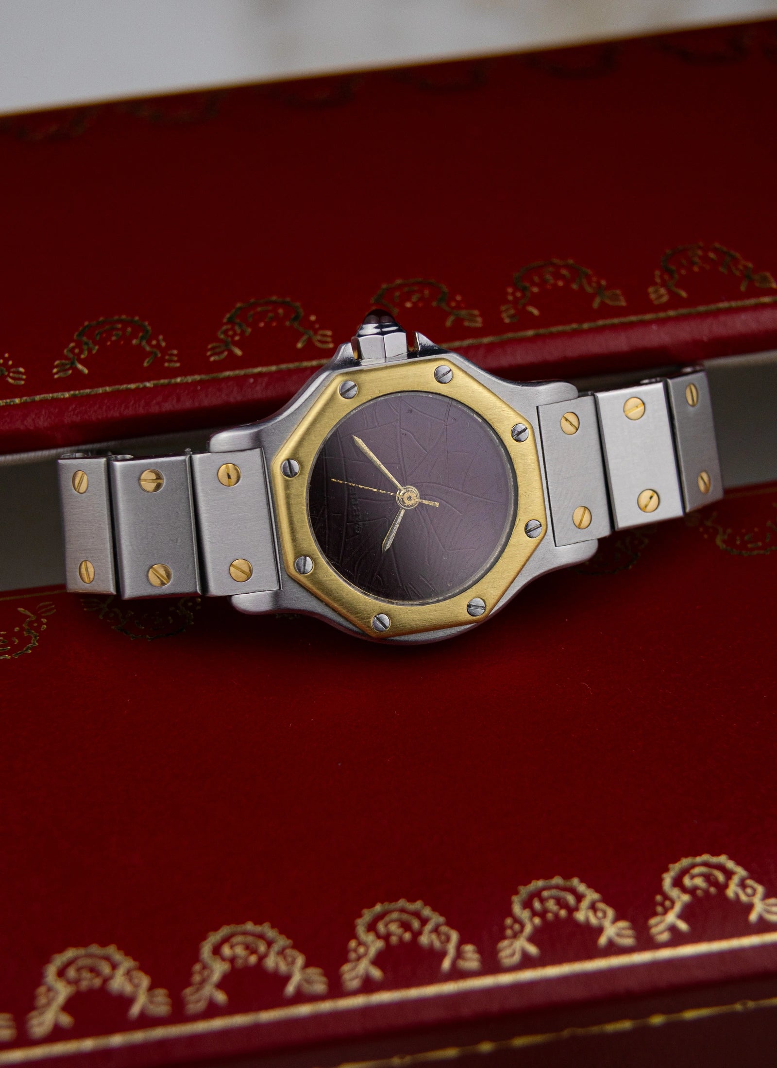 1997 Lady Cartier Santos Octagon Full Set