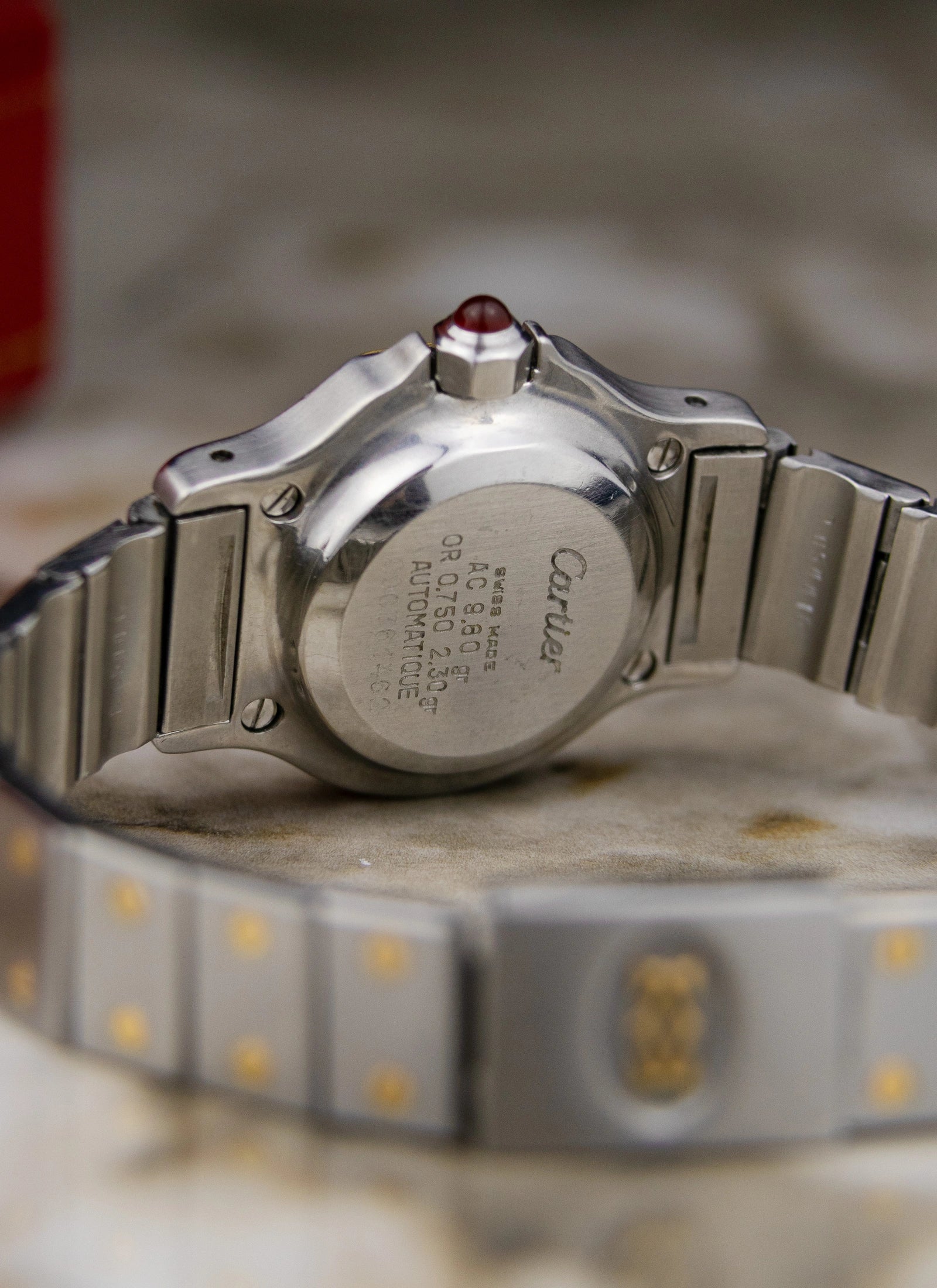 1997 Lady Cartier Santos Octagon Full Set
