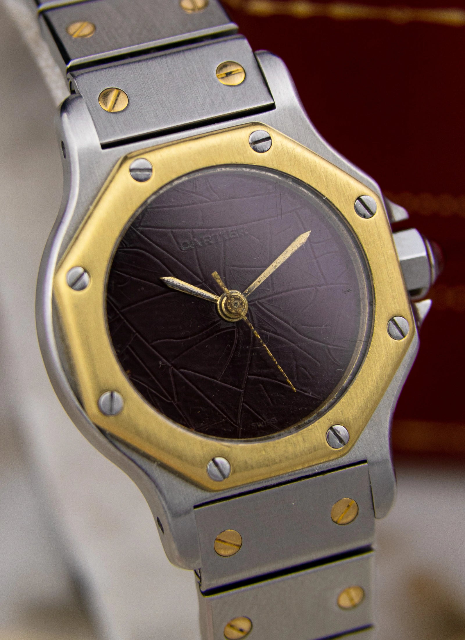 1997 Lady Cartier Santos Octagon Full Set