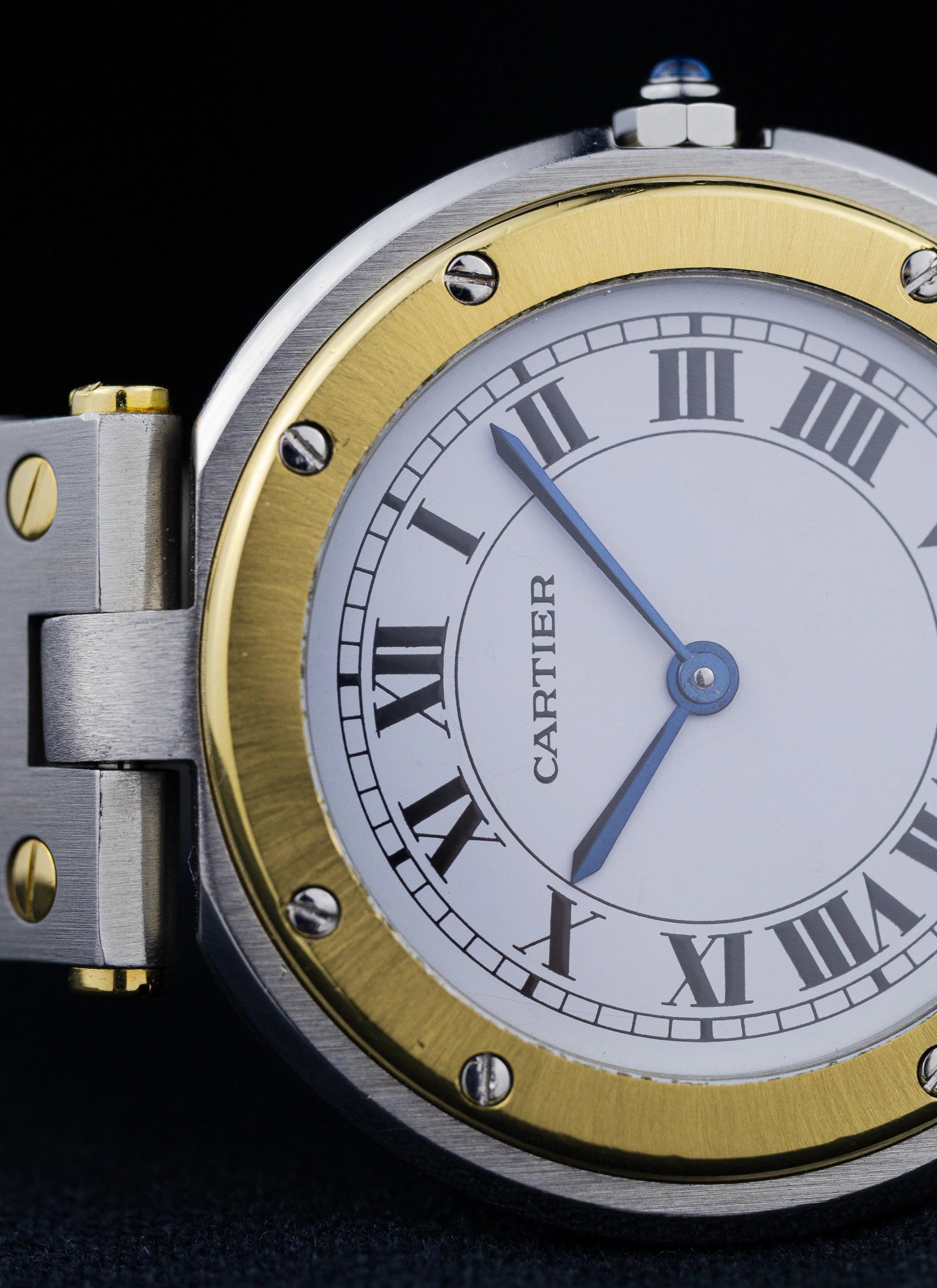 1990s Cartier Santos Vendome Ronde Bicolor 8191