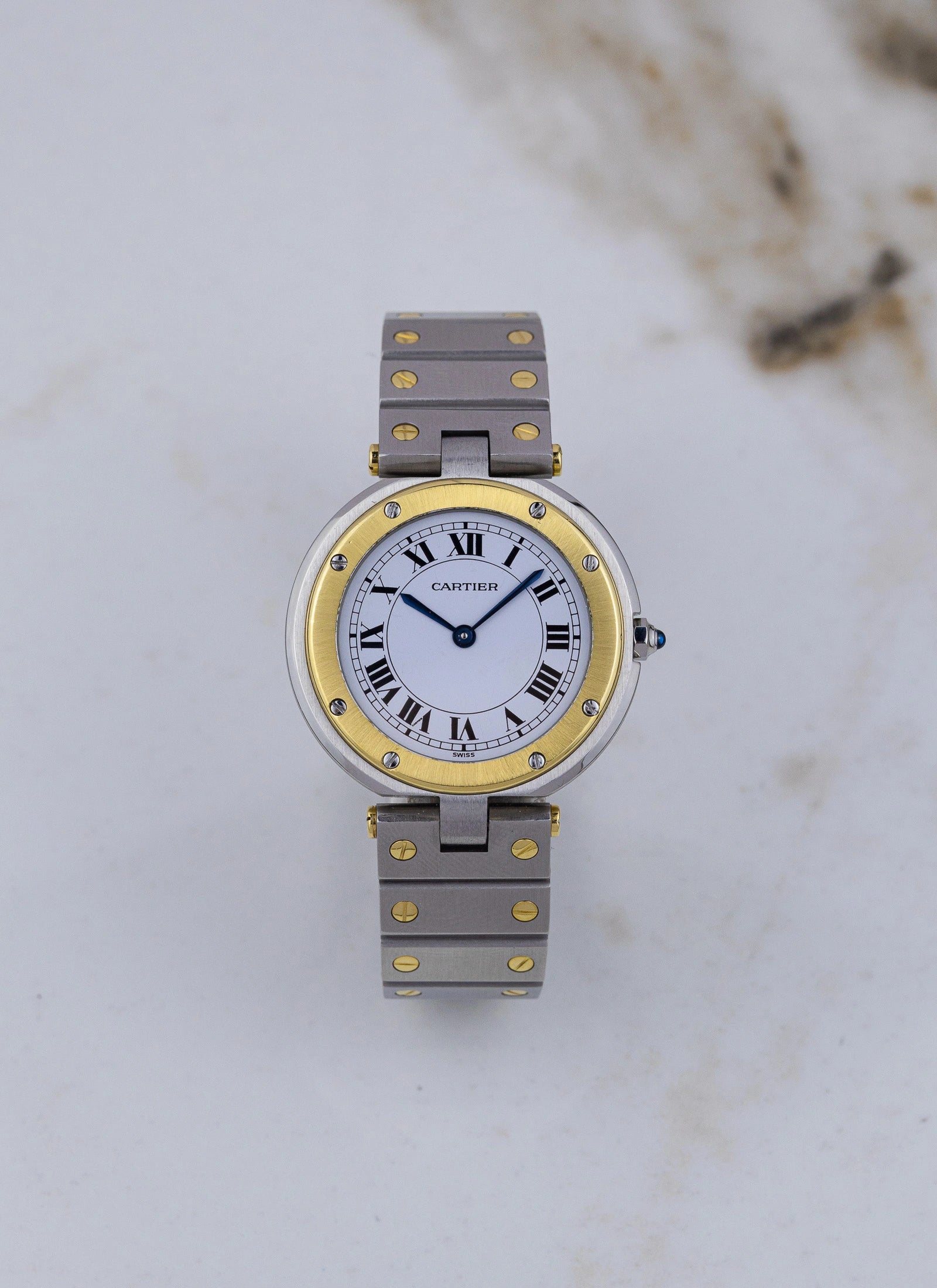 1990s Cartier Santos Vendome Ronde Bicolor 8191