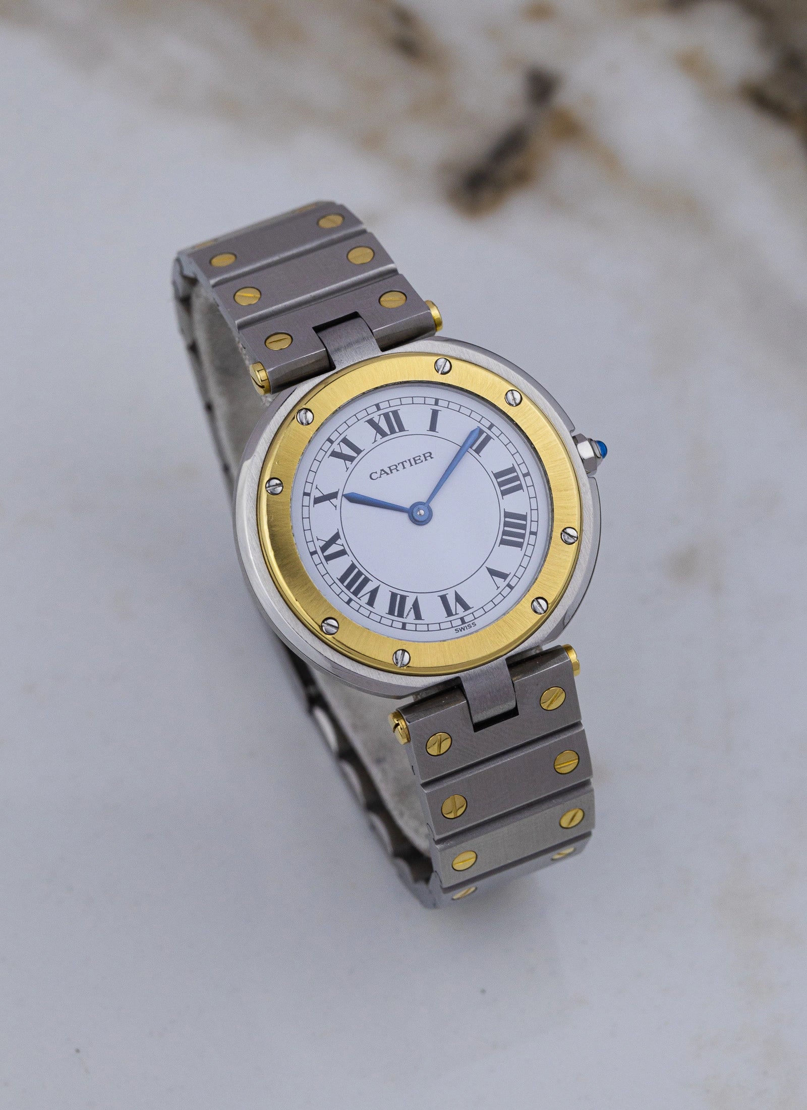1990s Cartier Santos Vendome Ronde Bicolor 8191