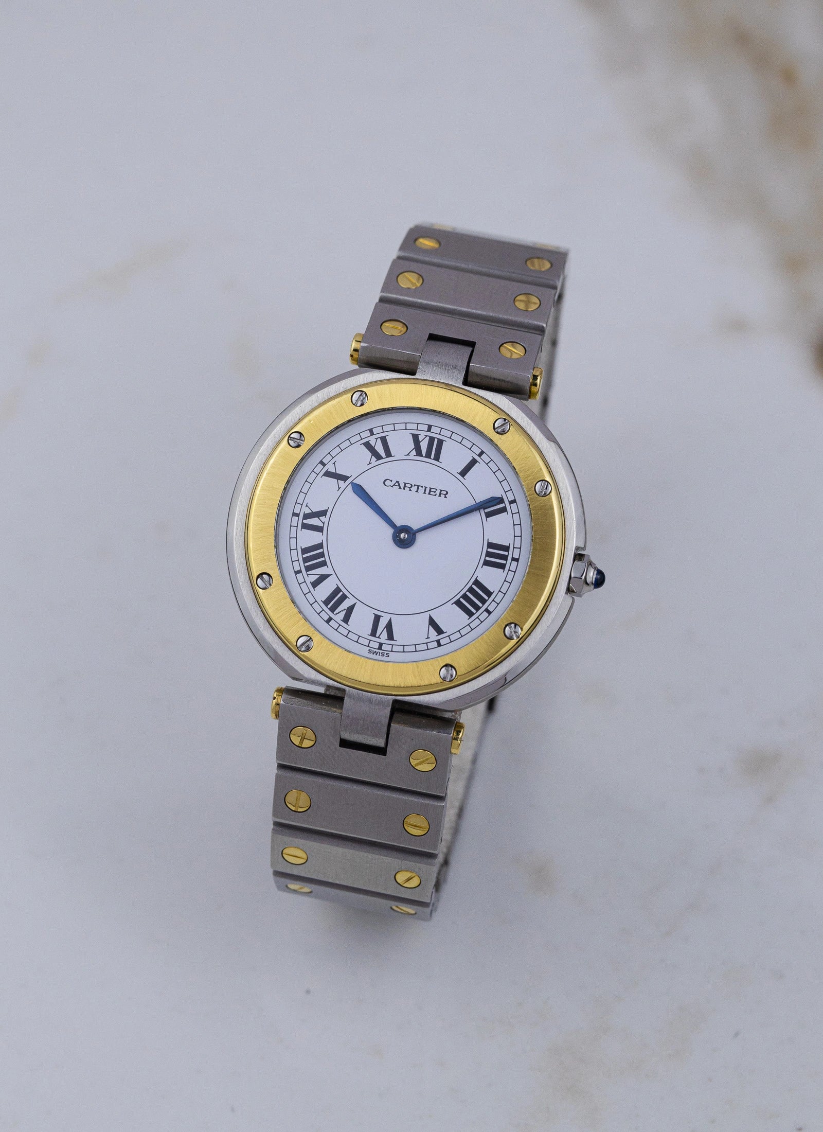 1990s Cartier Santos Vendome Ronde Bicolor 8191
