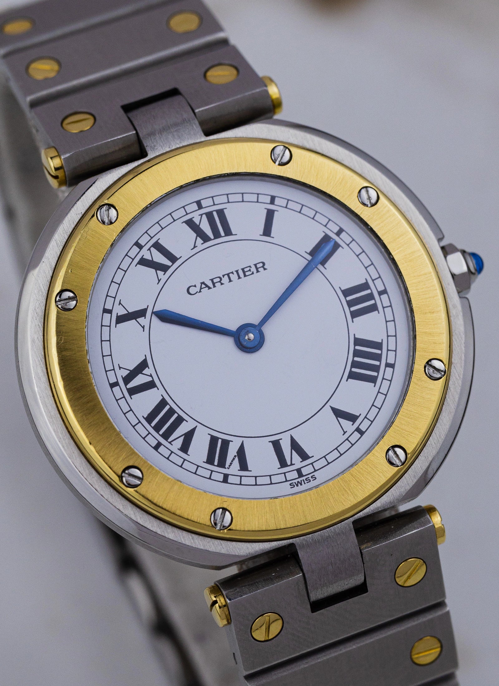 1990s Cartier Santos Vendome Ronde Bicolor 8191