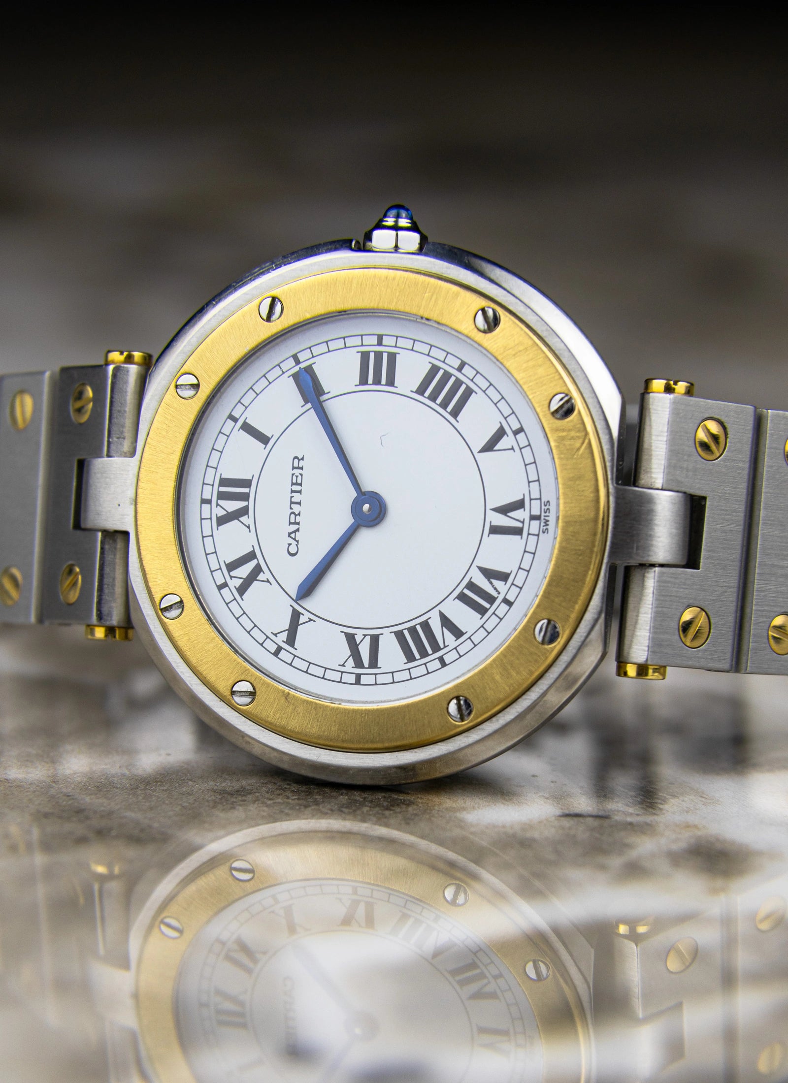 1990s Cartier Santos Ronde / Vendome