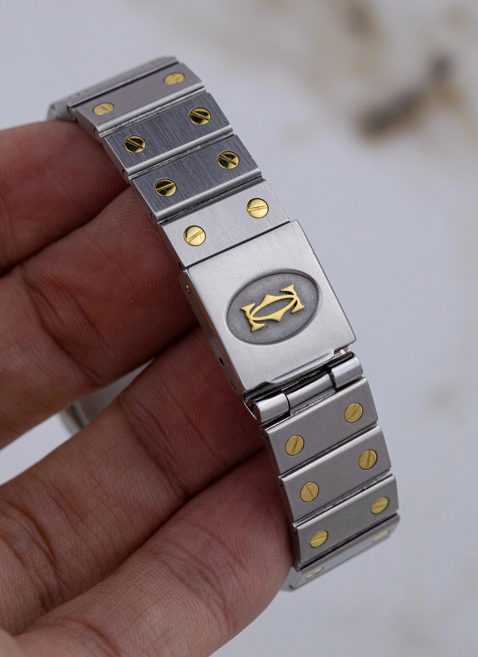 1990s Cartier Santos Vendome Ronde Bicolor 8191