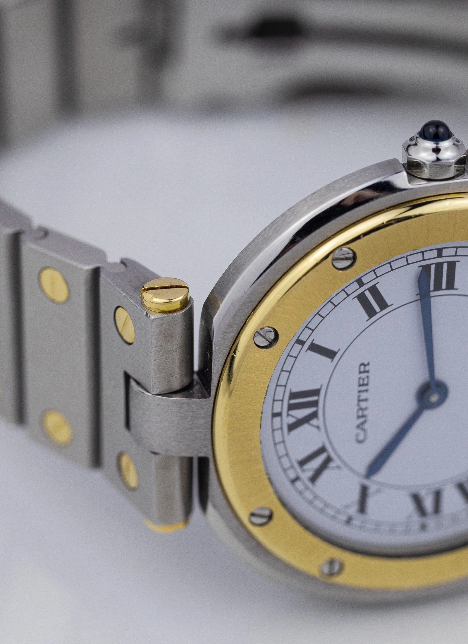 1990s Cartier Santos Vendome Ronde Bicolor 8191