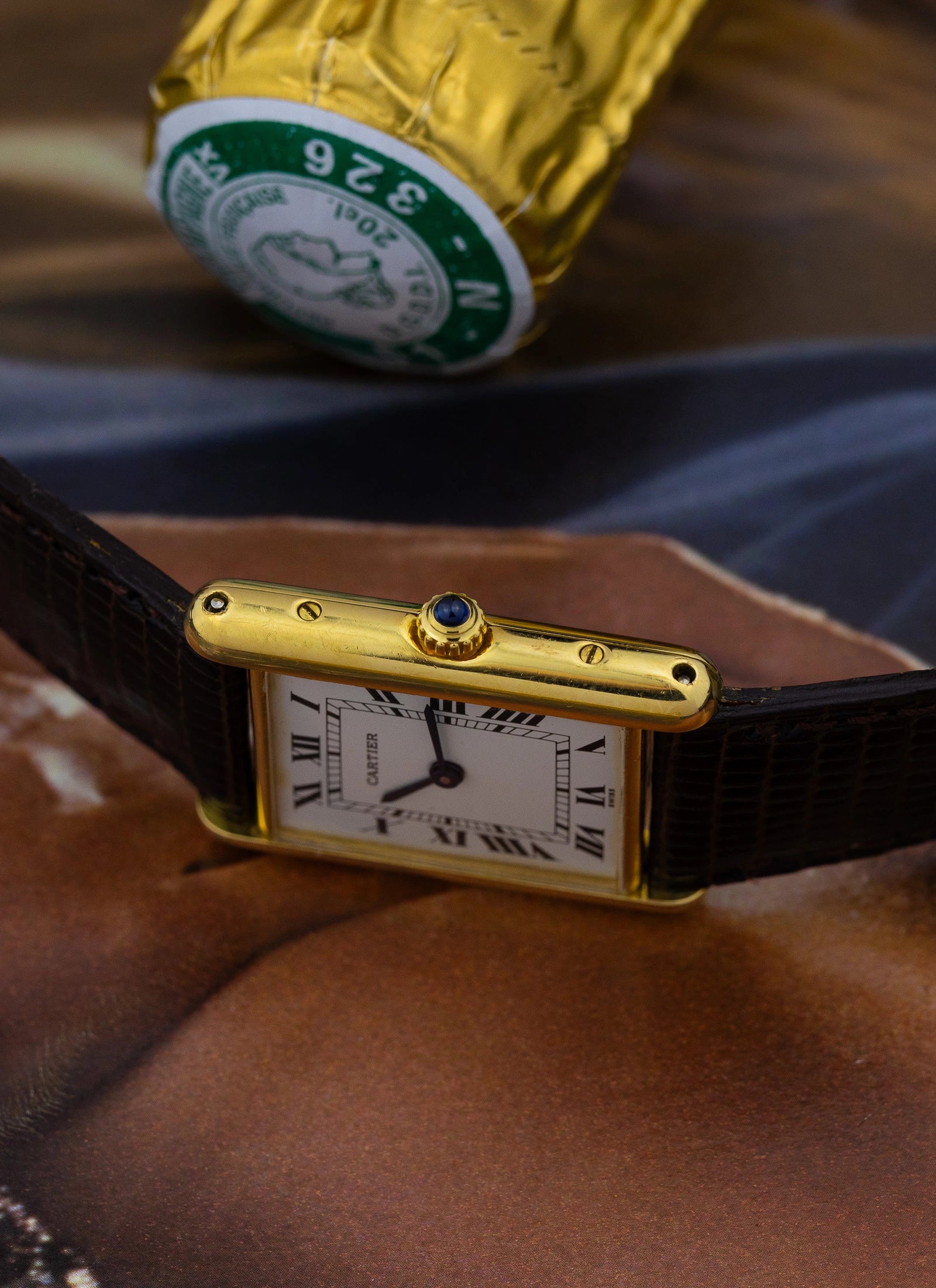 2000s 18K Cartier Tank M Size W1512856