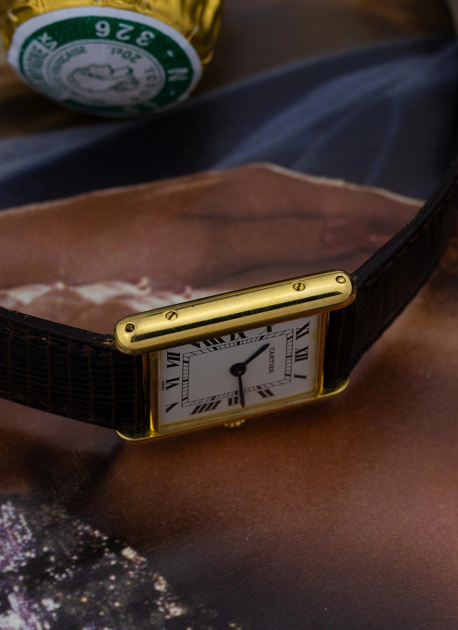 2000s 18K Cartier Tank M Size W1512856