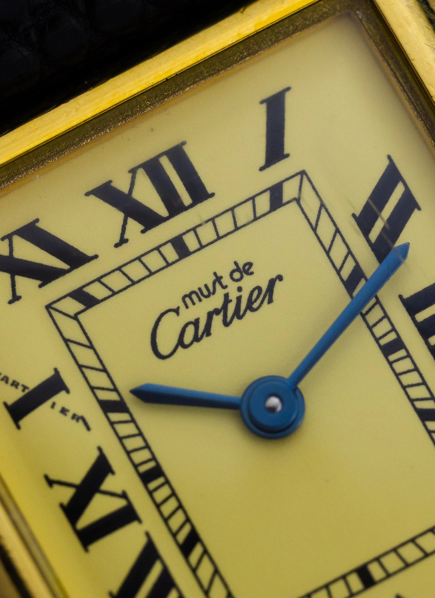 1990s Lady Cartier Must Tank Ivory 2415