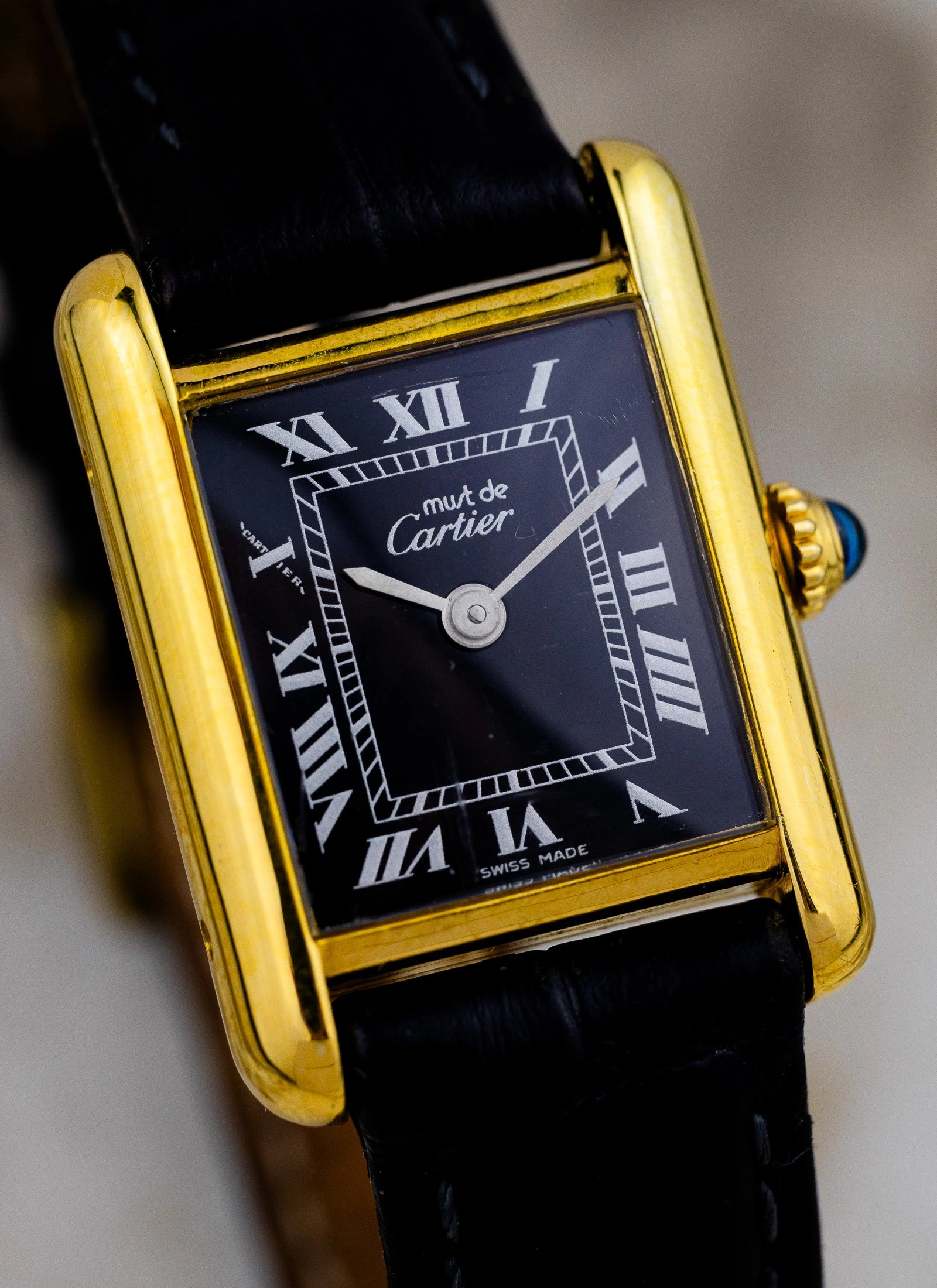 1980s Must de Cartier Tank