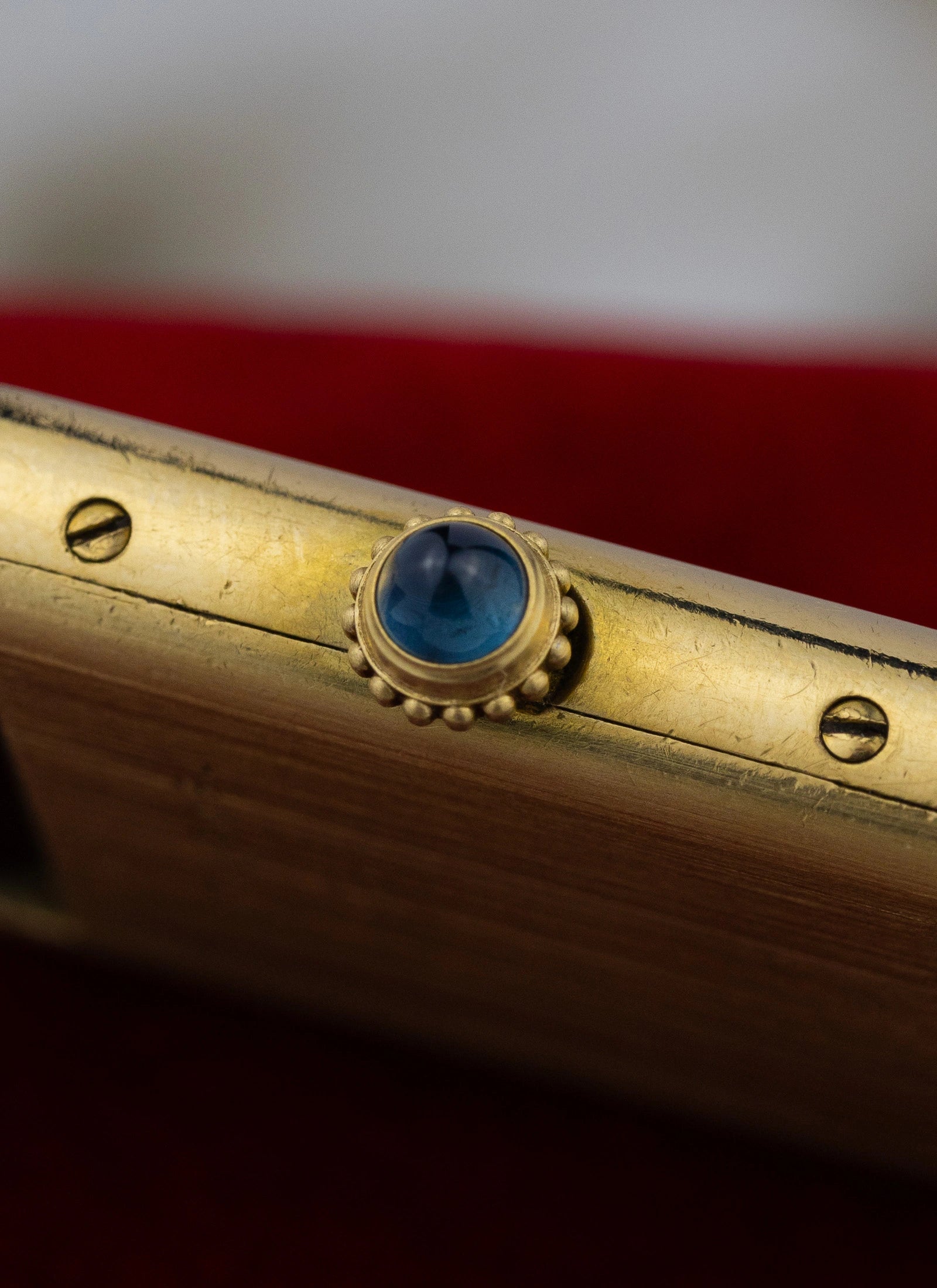 1990s 18K Cartier Tank Louis Paris Dial & Travel Box