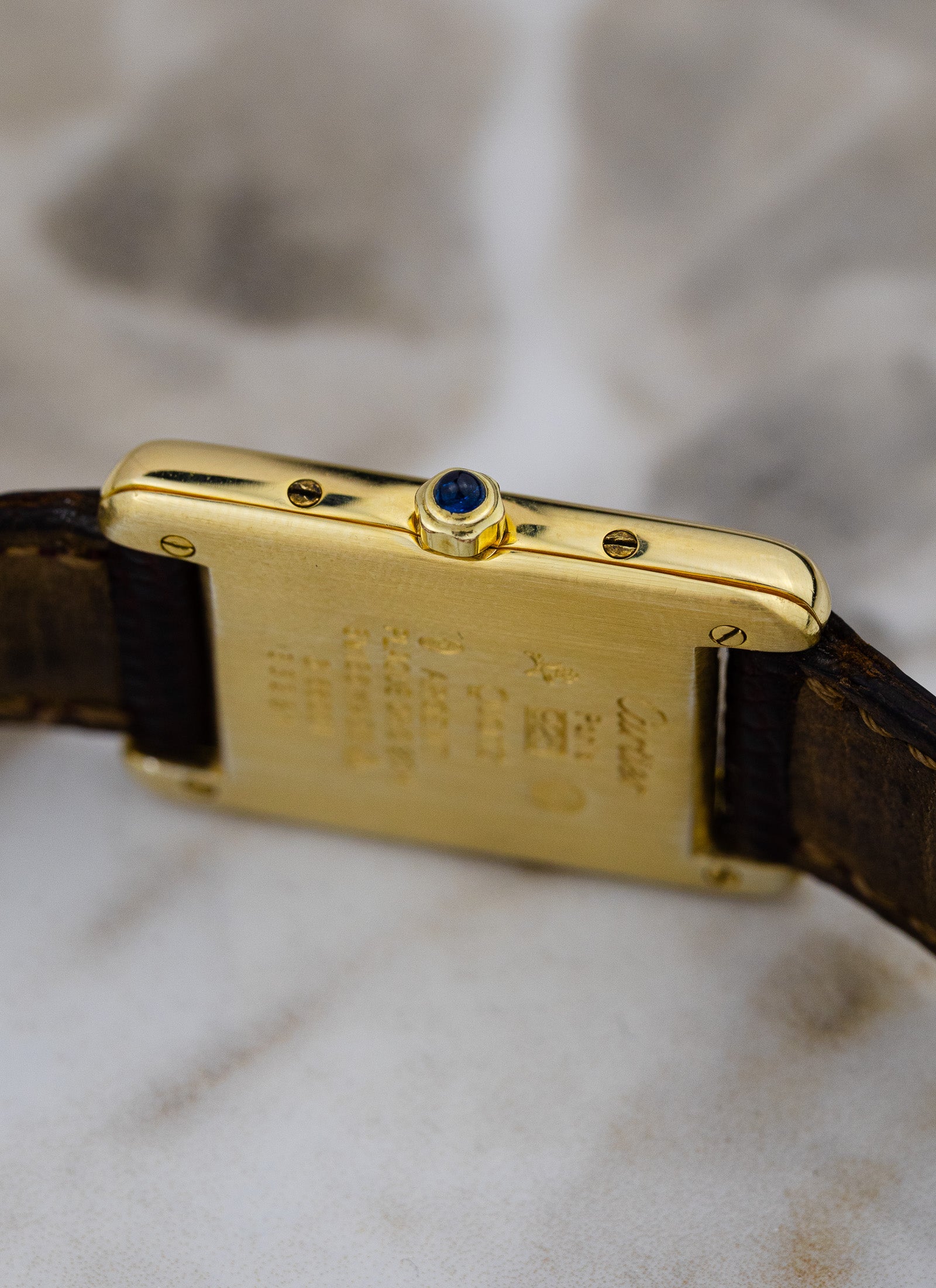 1990s Must de Cartier Tank Burgundy Dial 3 68001