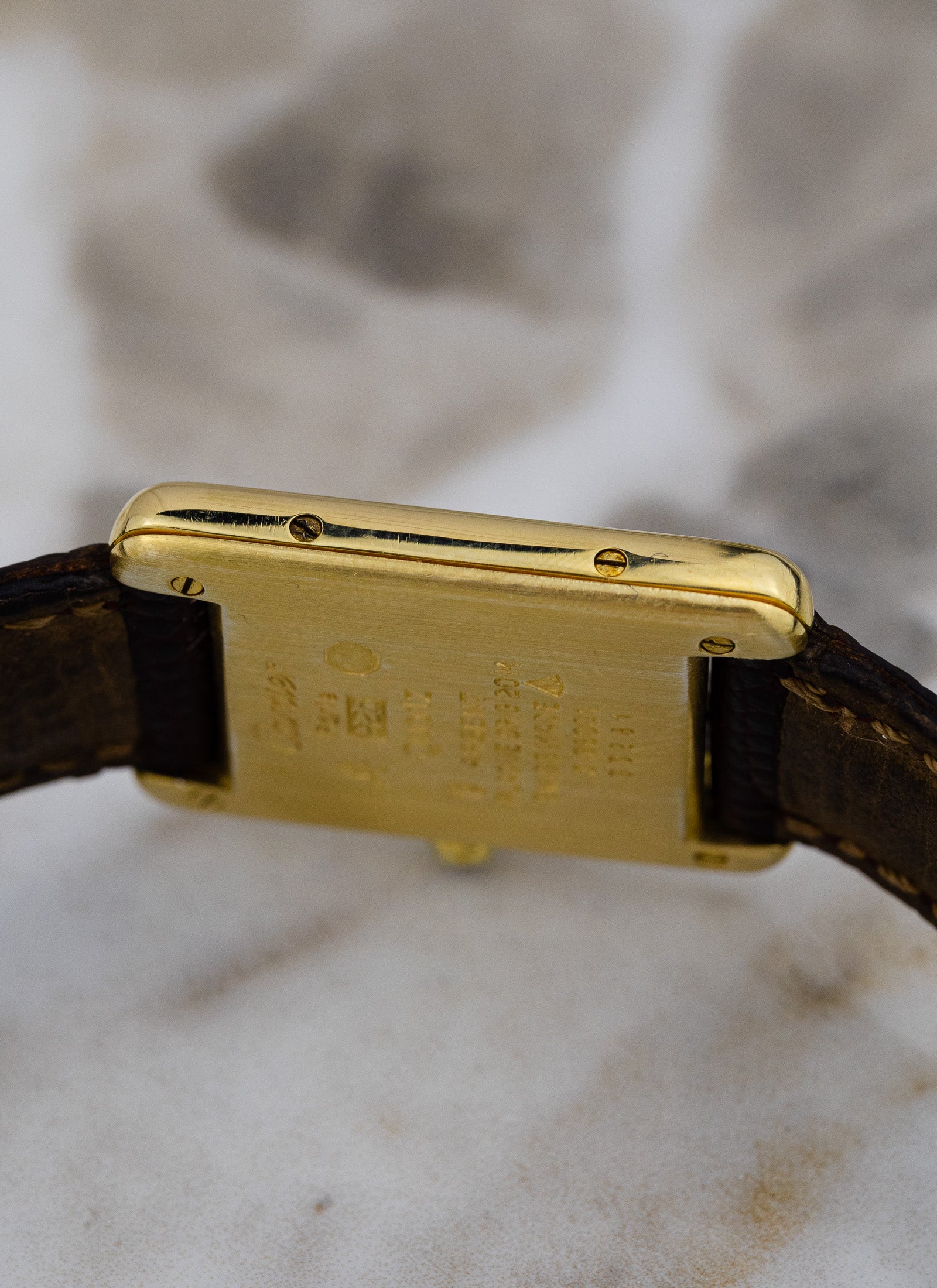1990s Must de Cartier Tank Burgundy Dial 3 68001
