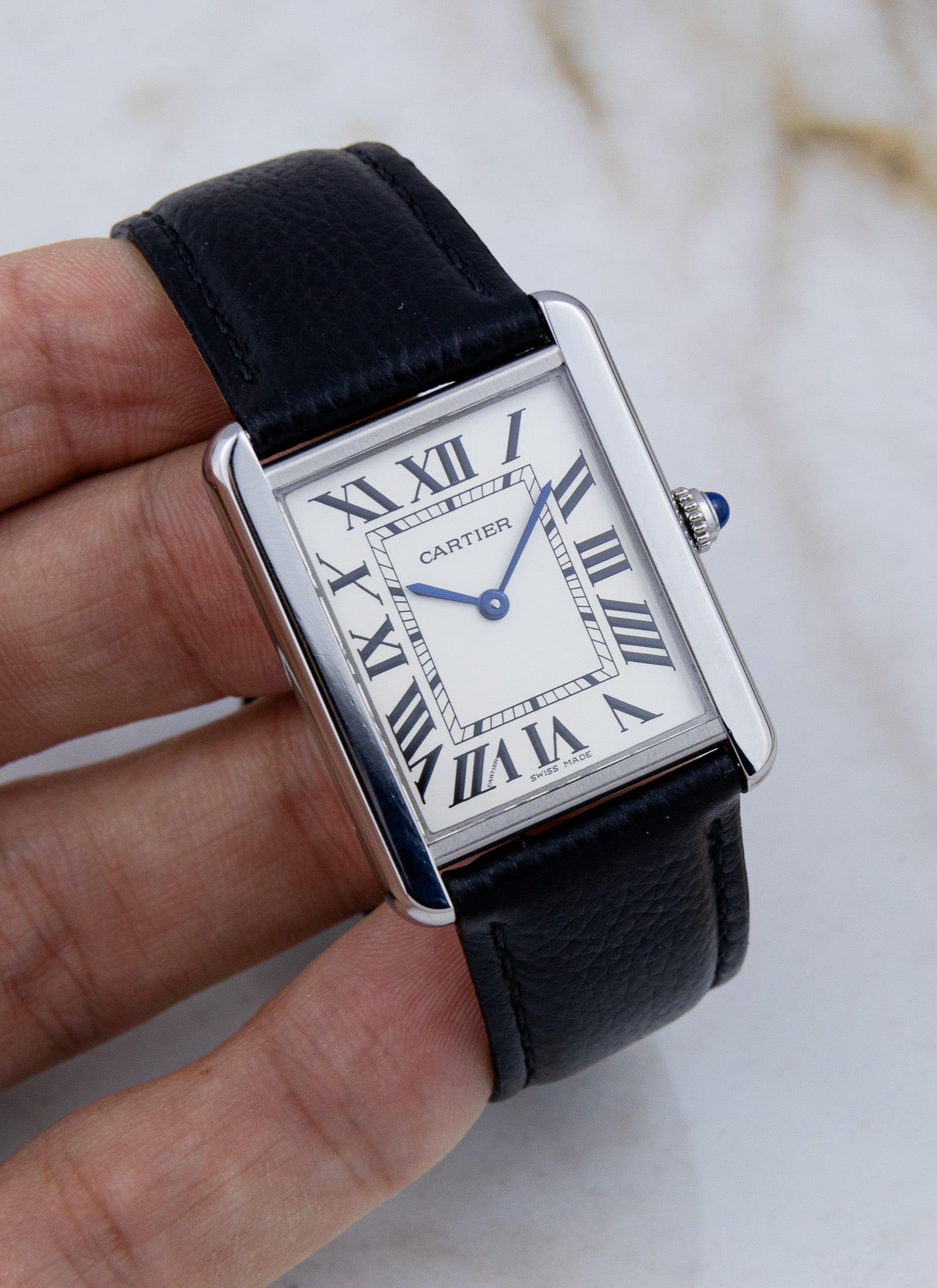 2021 Cartier Tank Solo Large 3169 WSTA0029 Full Set