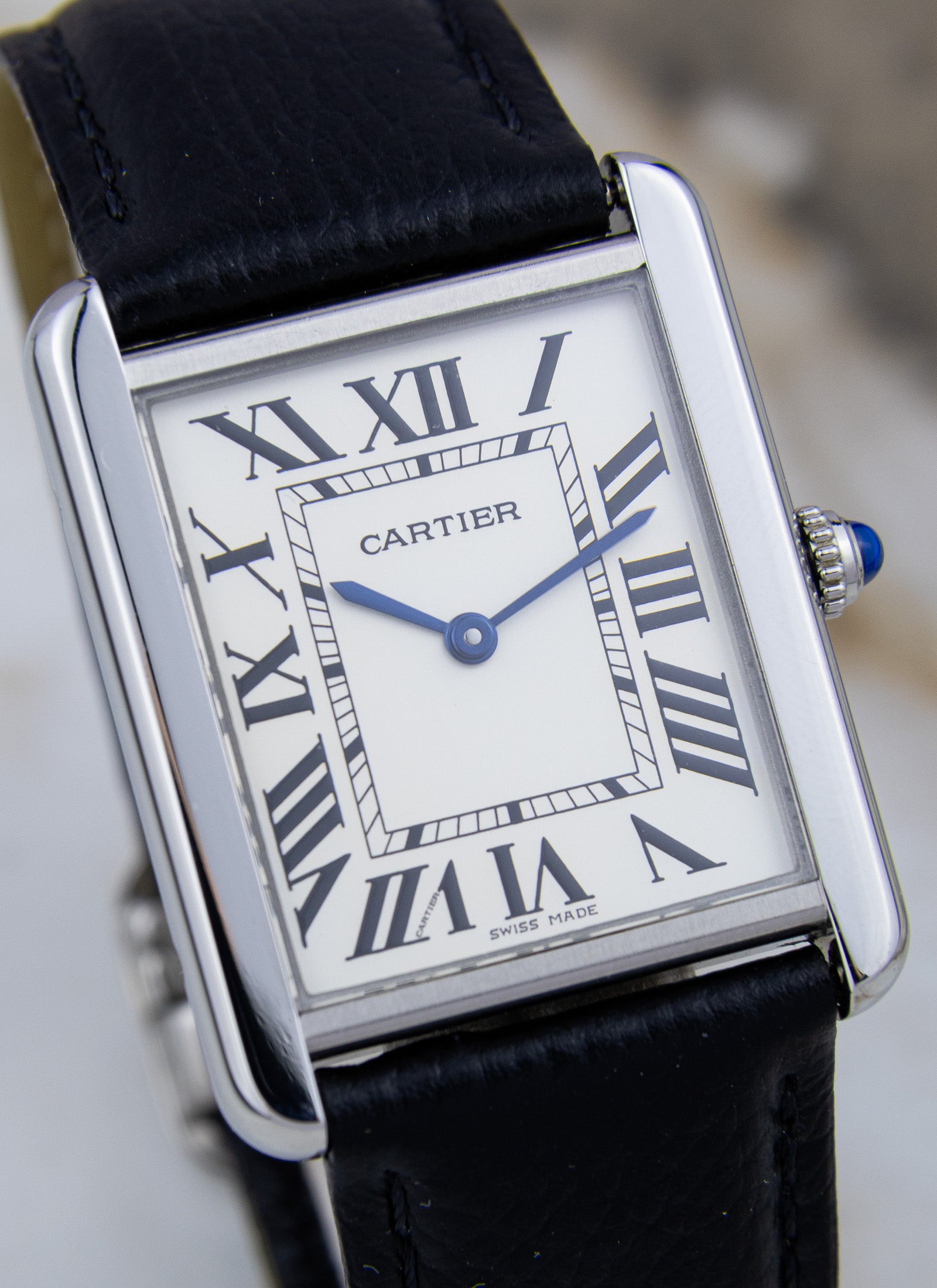 2021 Cartier Tank Solo Large 3169 WSTA0029 Full Set