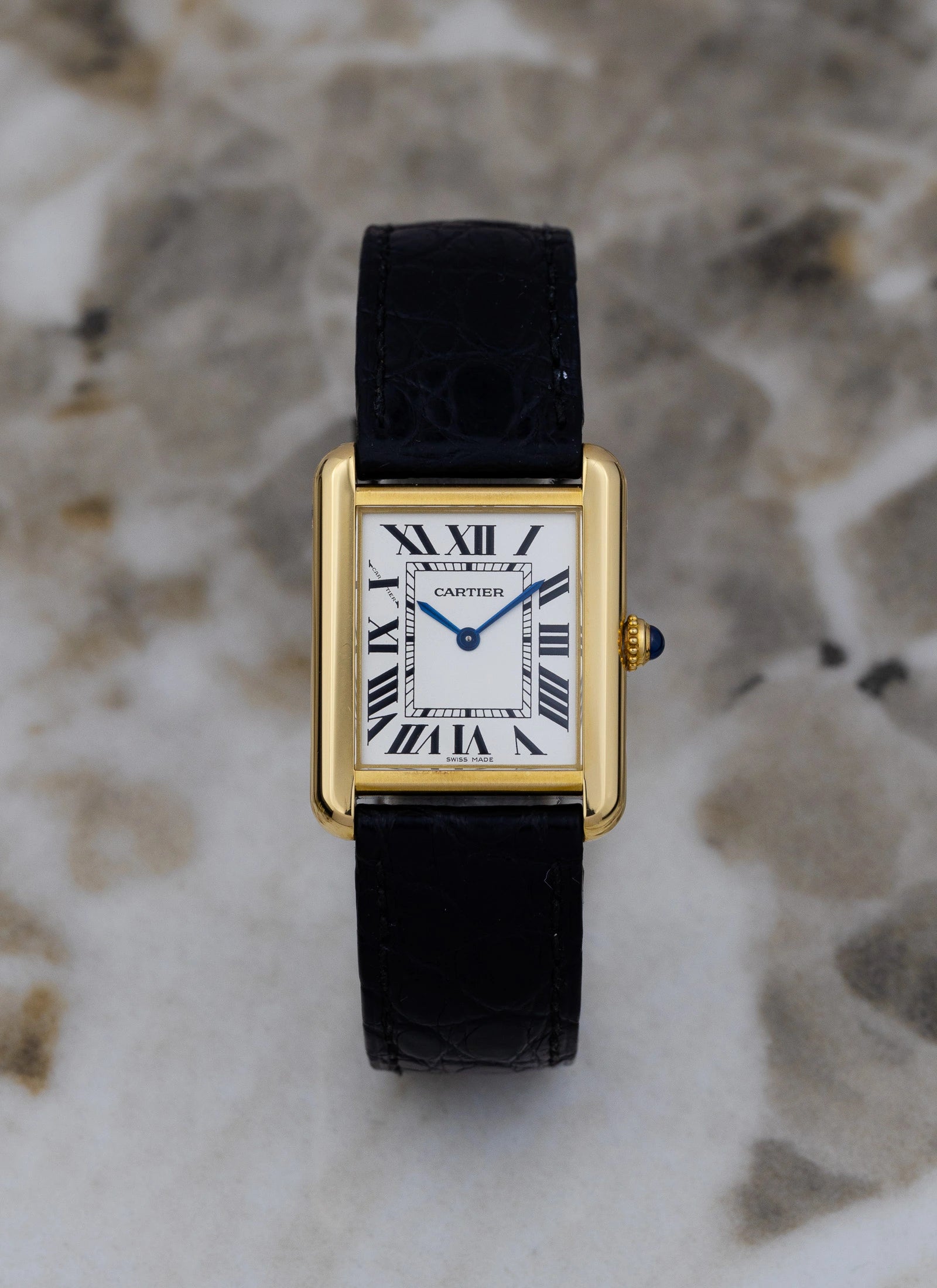 2010s 18K Lady Cartier Tank Solo 2743