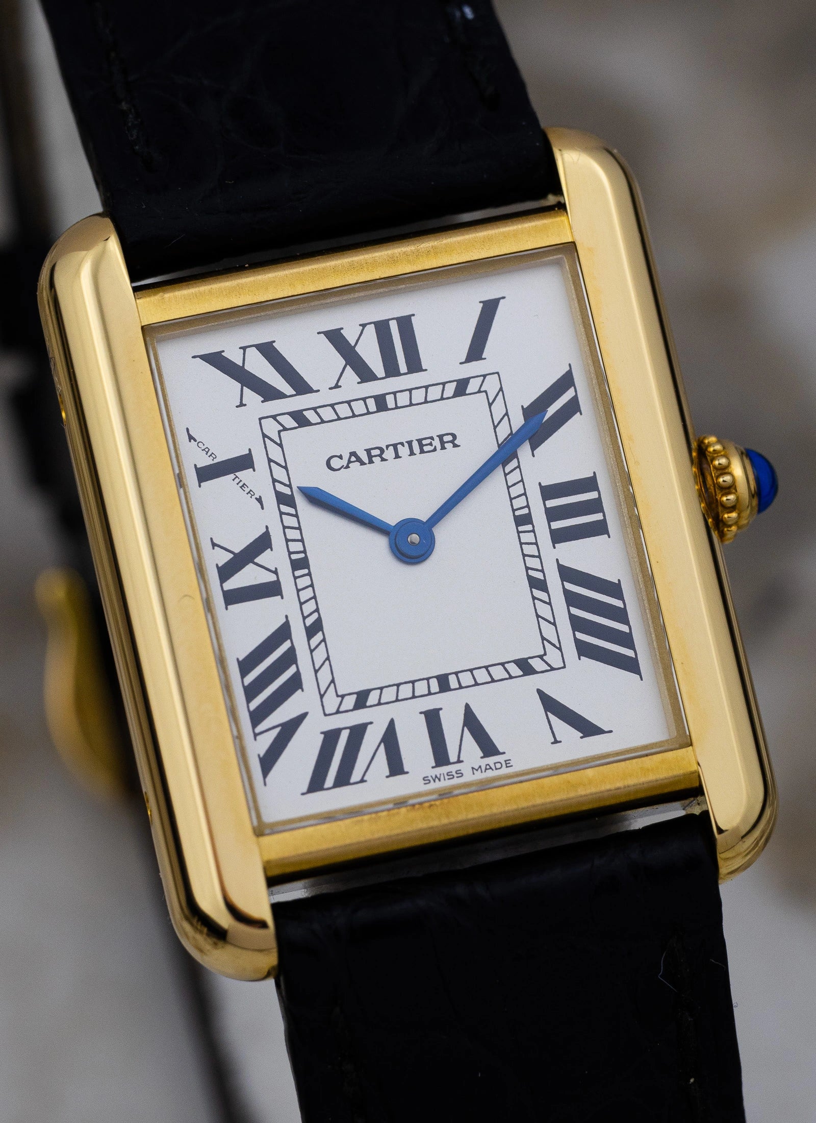 2010s 18K Lady Cartier Tank Solo 2743