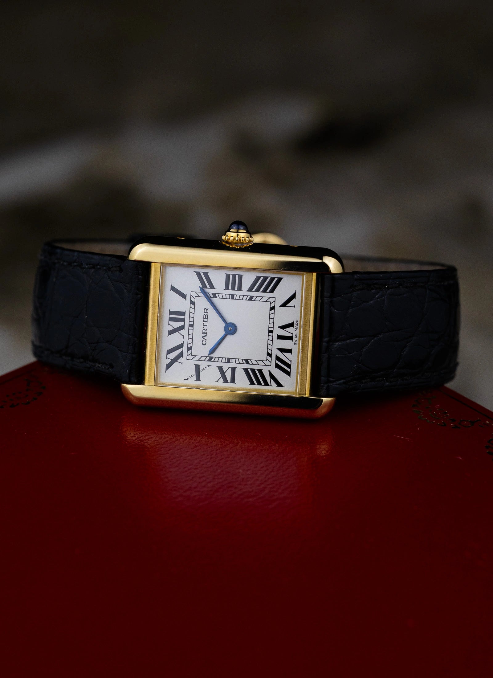 2010s 18K Lady Cartier Tank Solo 2743