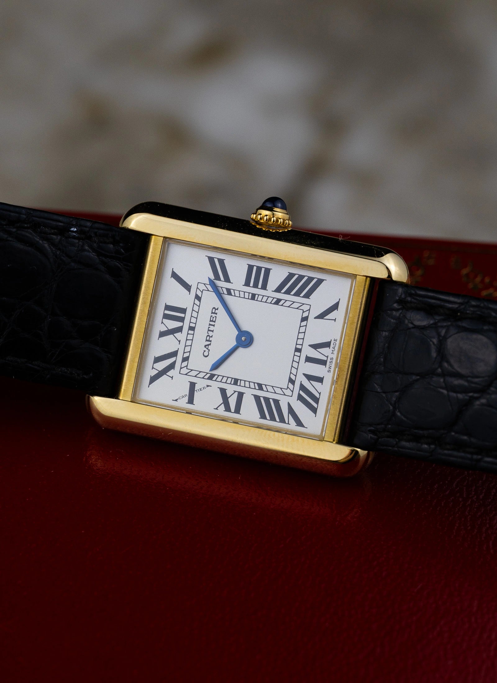 2010s 18K Lady Cartier Tank Solo 2743